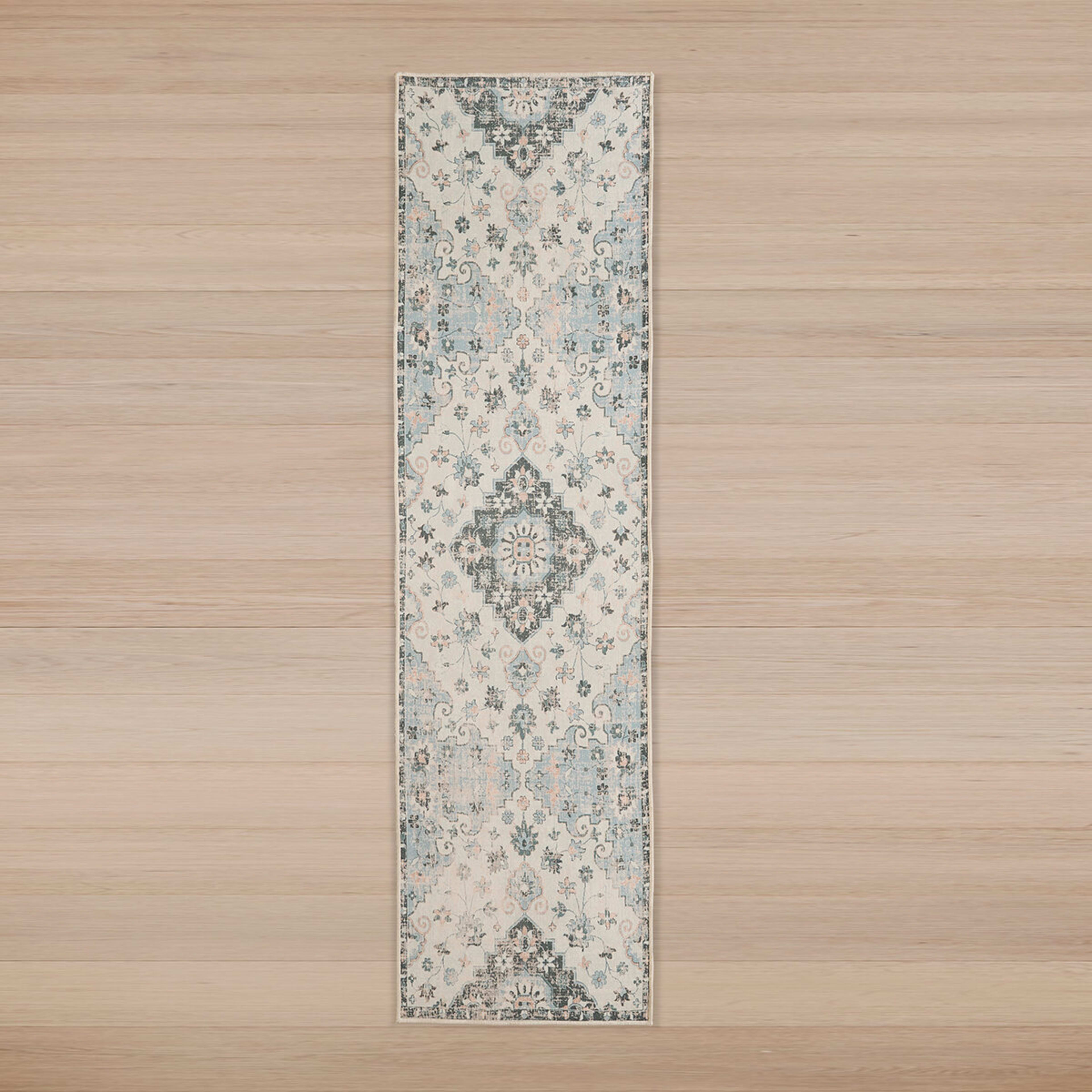 5 Inaya Runner - Blue, 300cm x 80cm, 5 of 8