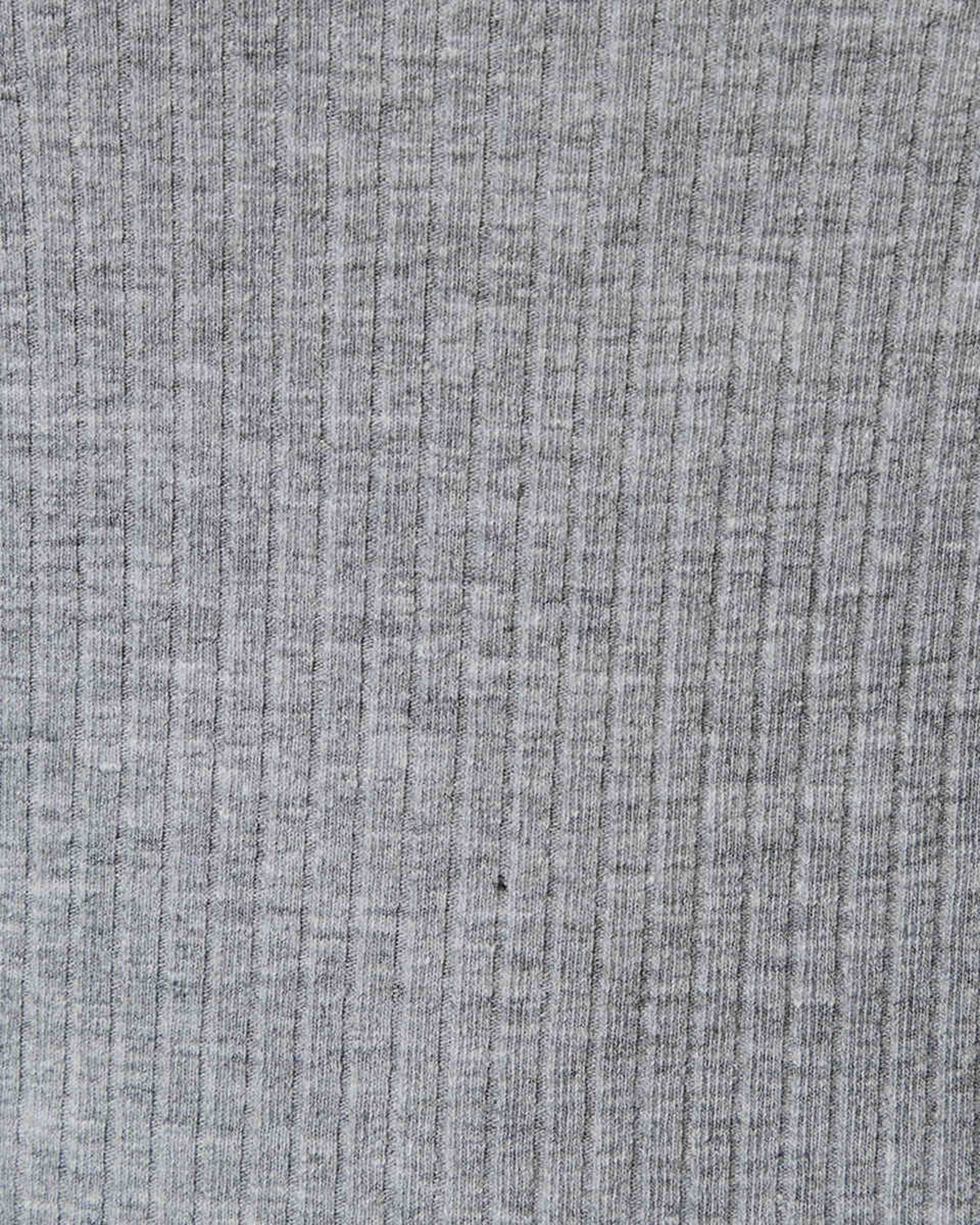 6 Short Sleeve Rib Crew Neck T-shirt Ash Marle, 6 of 6