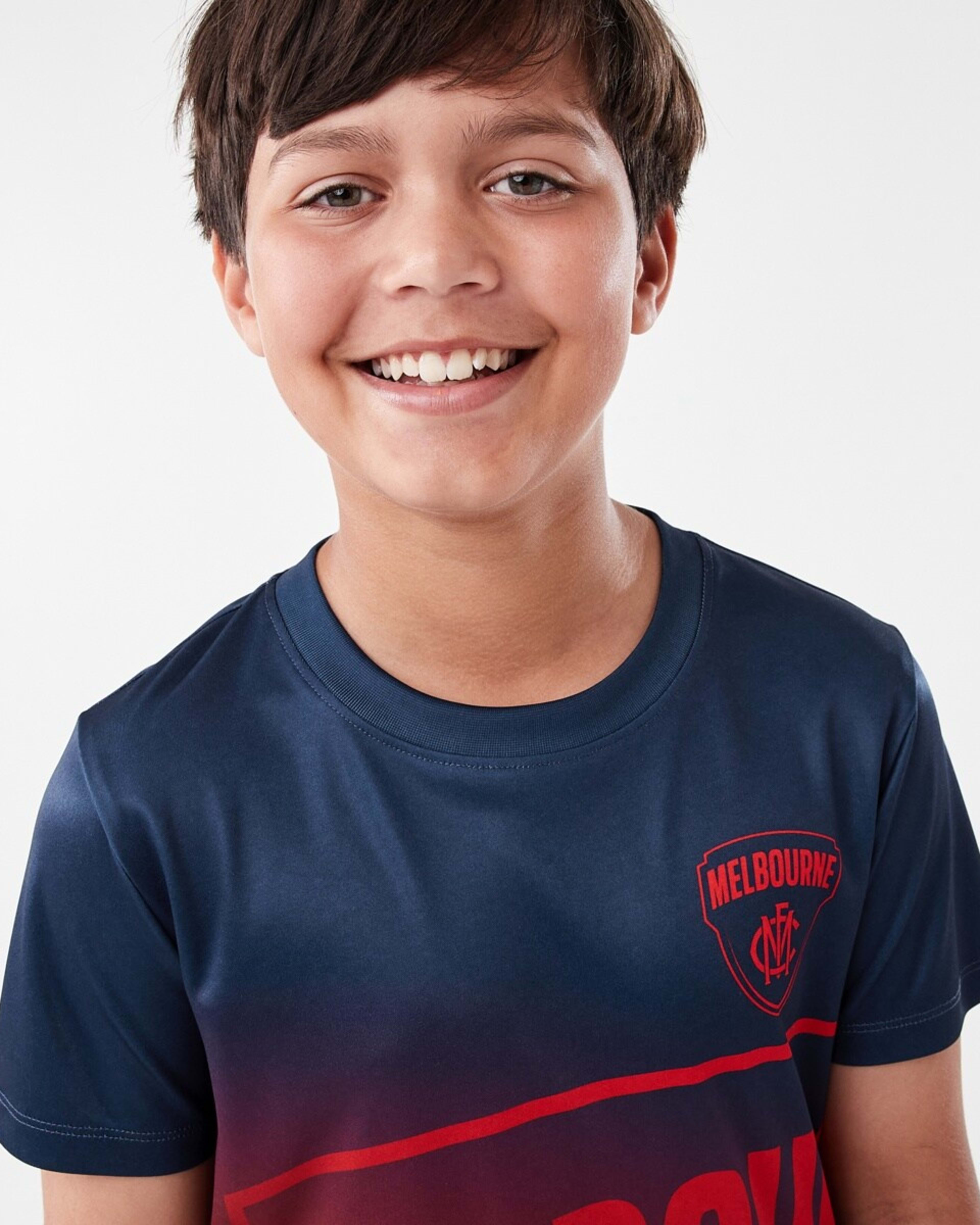 6 Official AFL Kids Training T-shirt Melbourne, 6 of 10