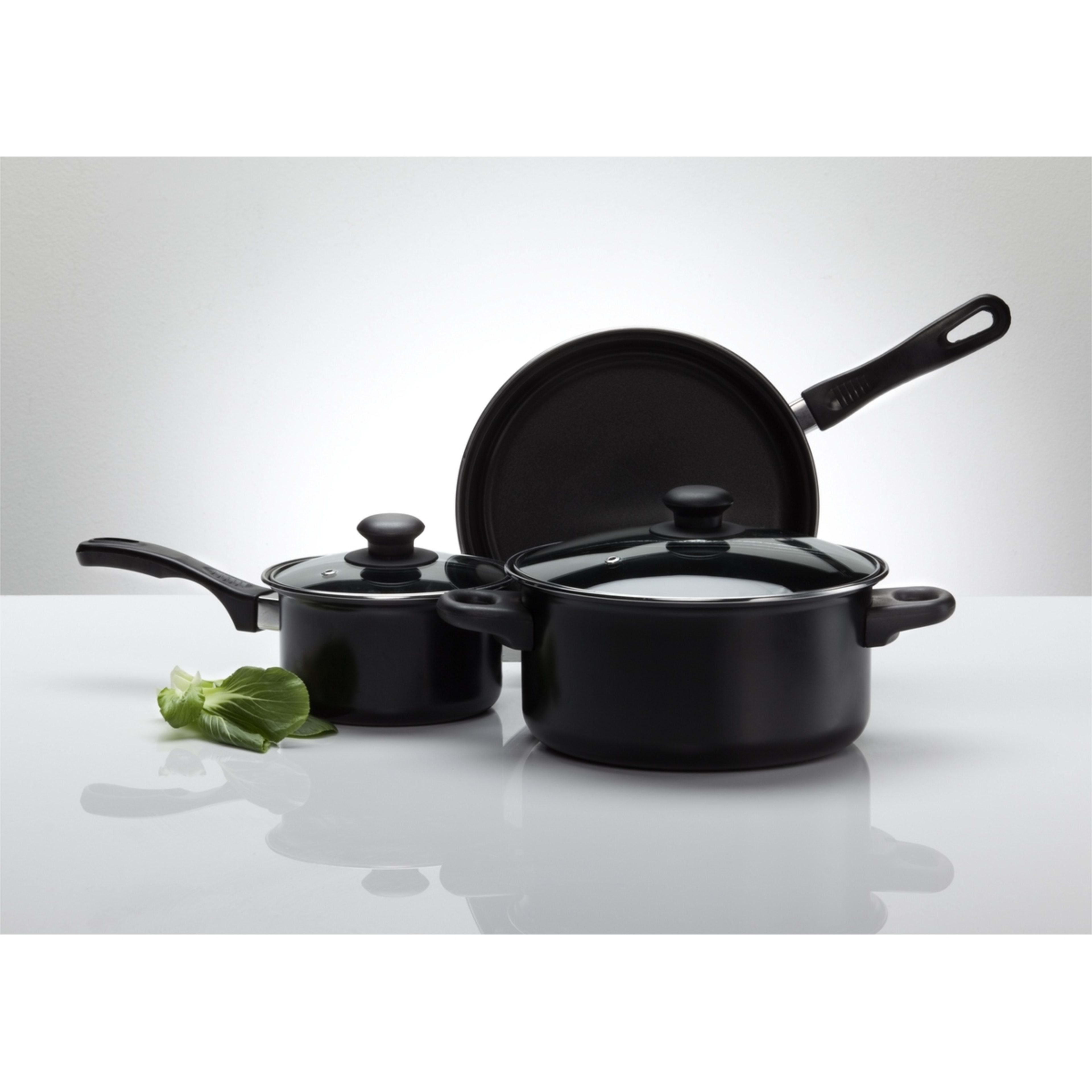 3 Piece NonStick Carbon Steel Cookware Set Kmart
