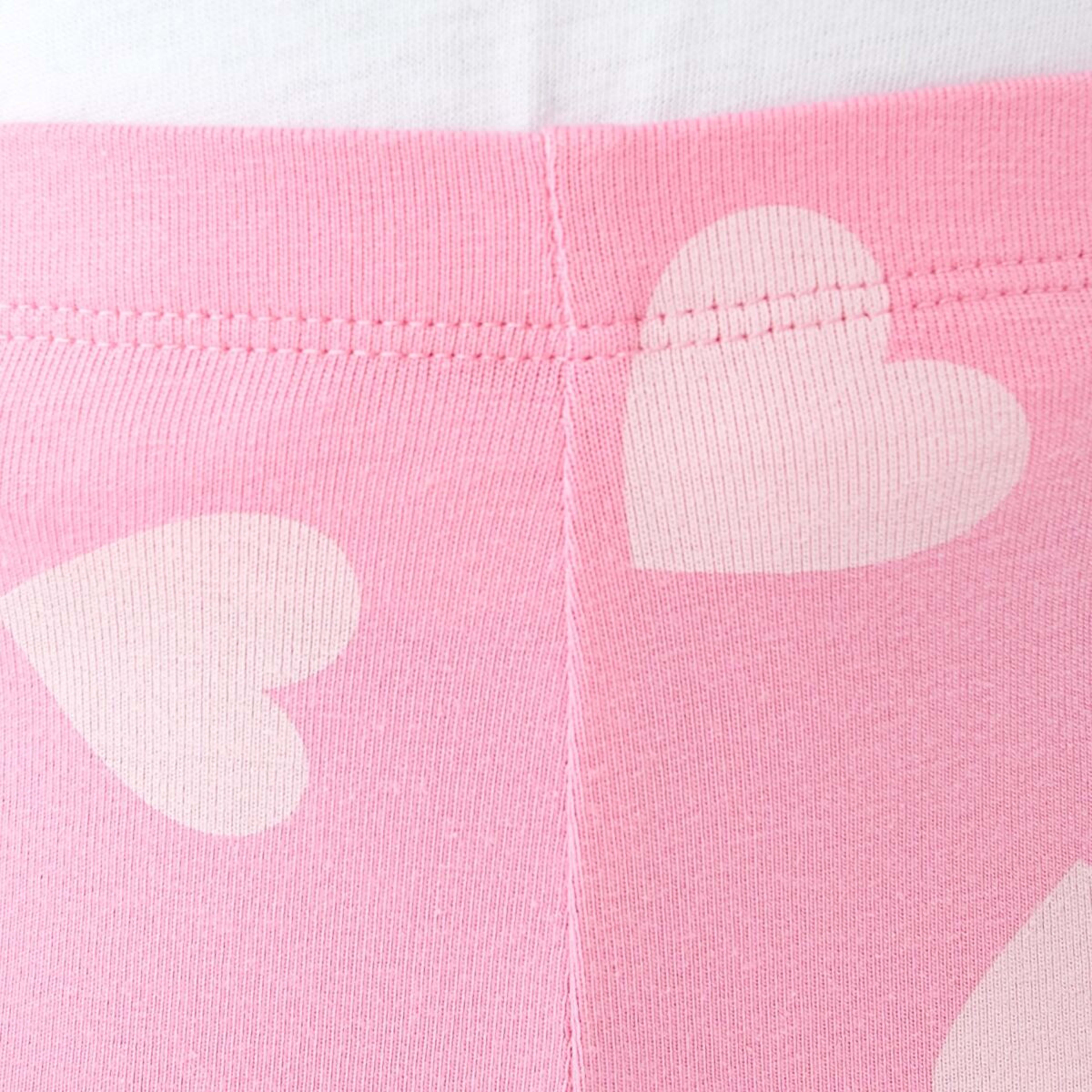 3 Leggings Heart Alot Aurora Pink, 3 of 8