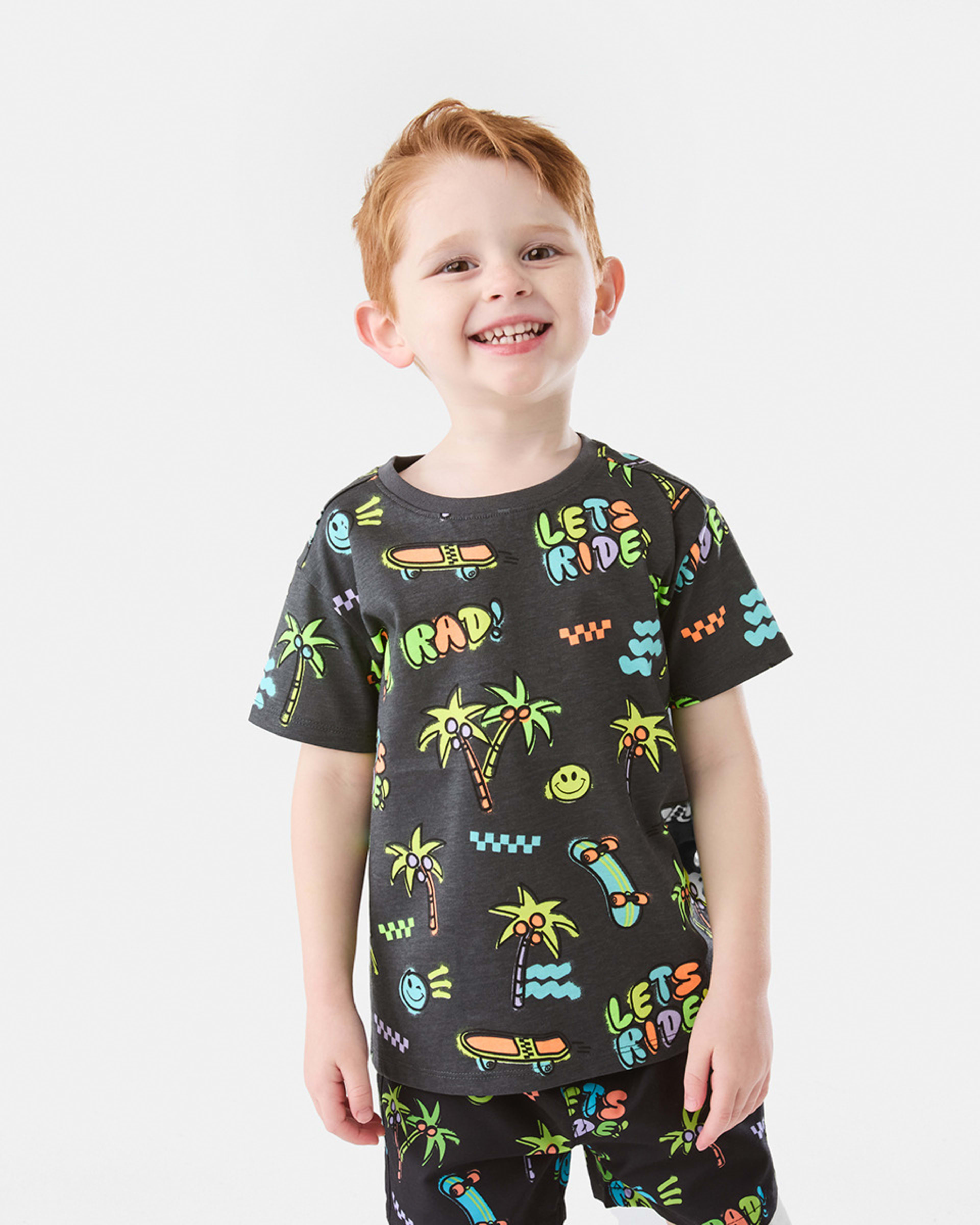 1 All Over Print T-shirt Ashp Skate, 1 of 8