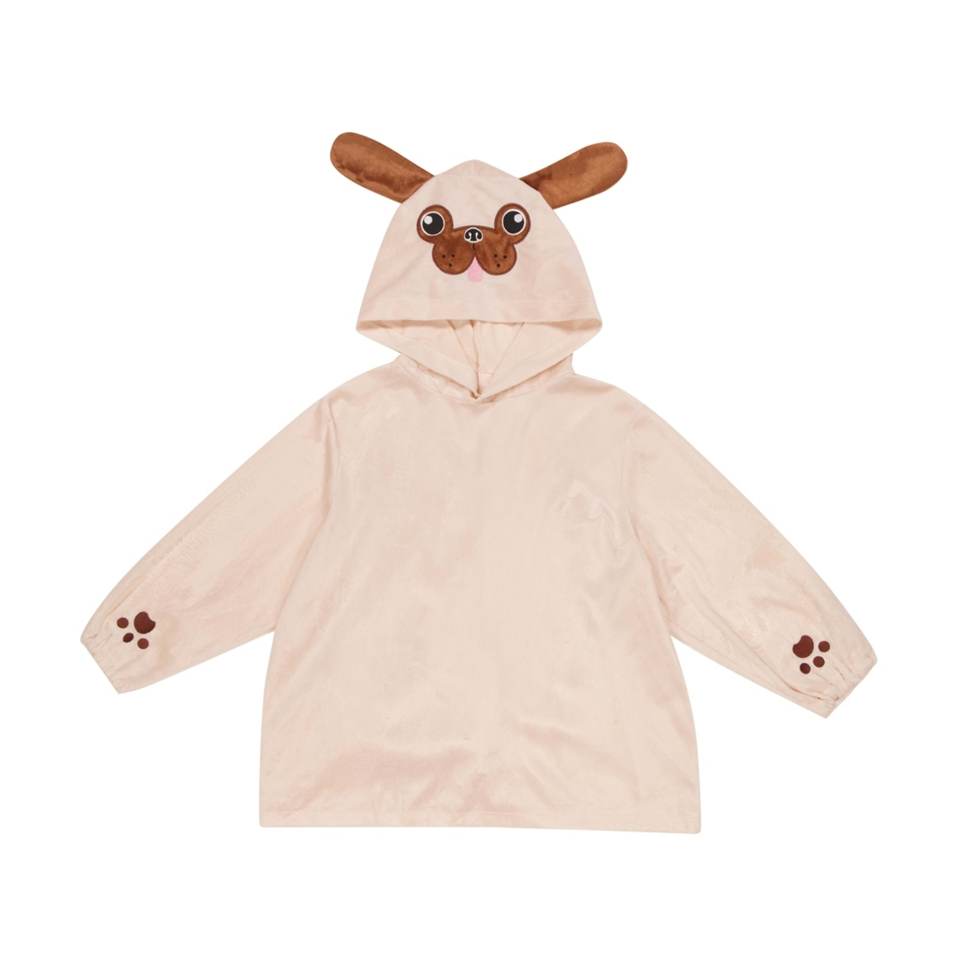 6 Pug Hood Pullover - Ages 4-6, 6 of 9