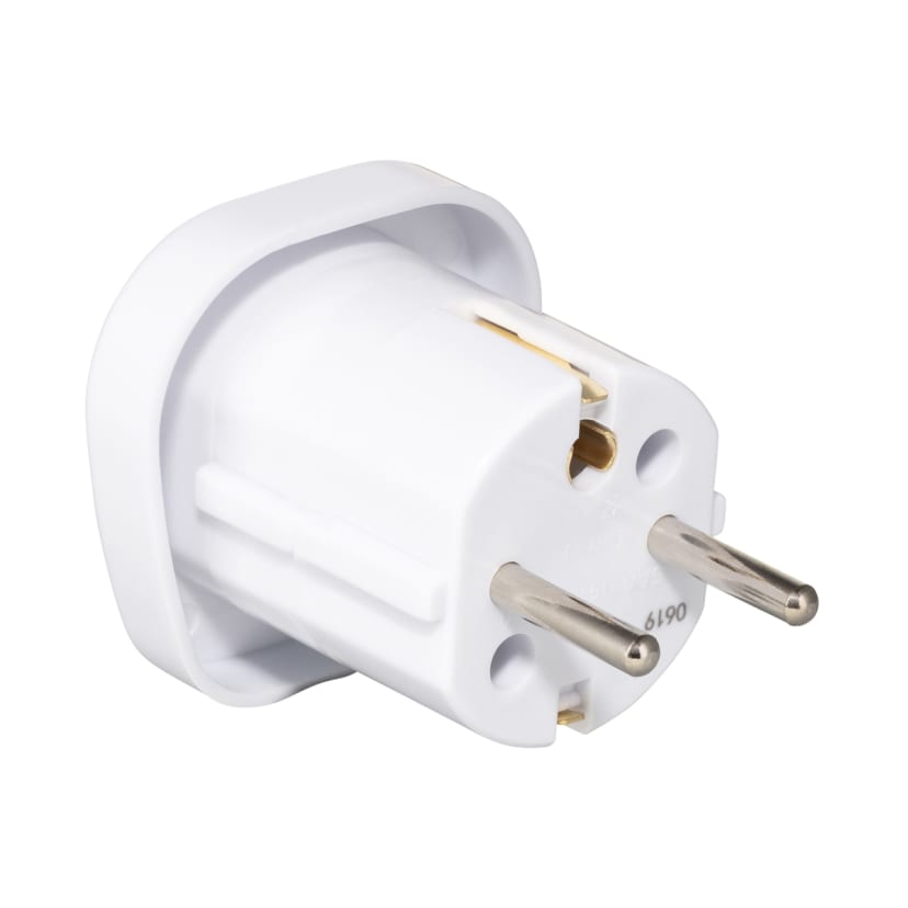 Adaptor - AU/NZ Plug to EU Socket - Double Round Pins - Kmart NZ