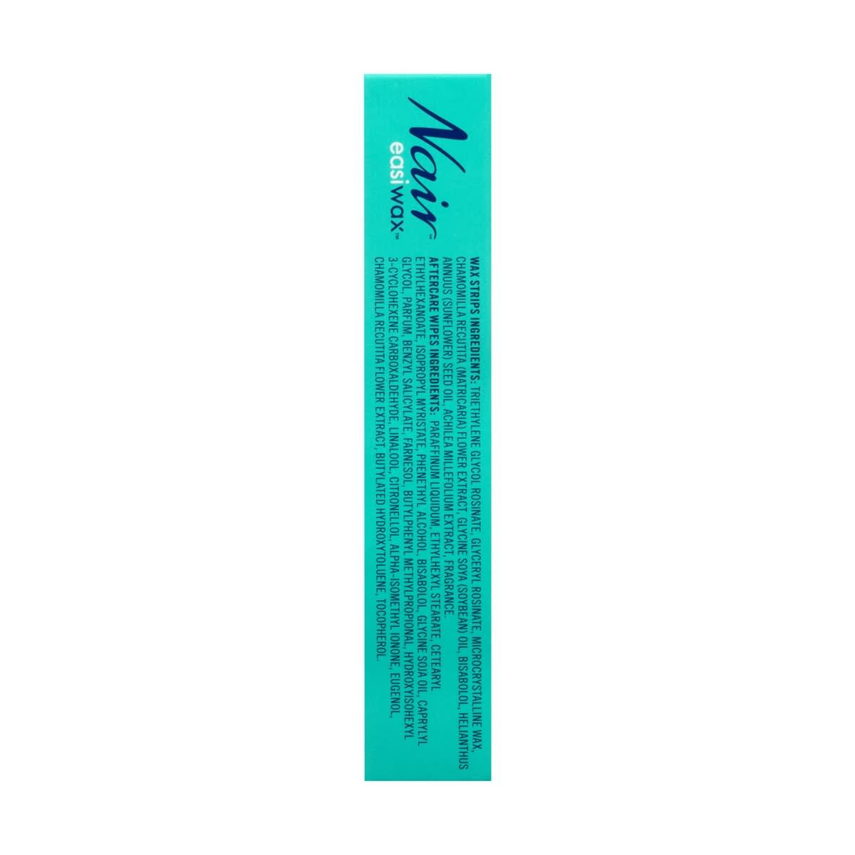 Nair 20 Pack Easiwax Mini Wax Strips Kmart