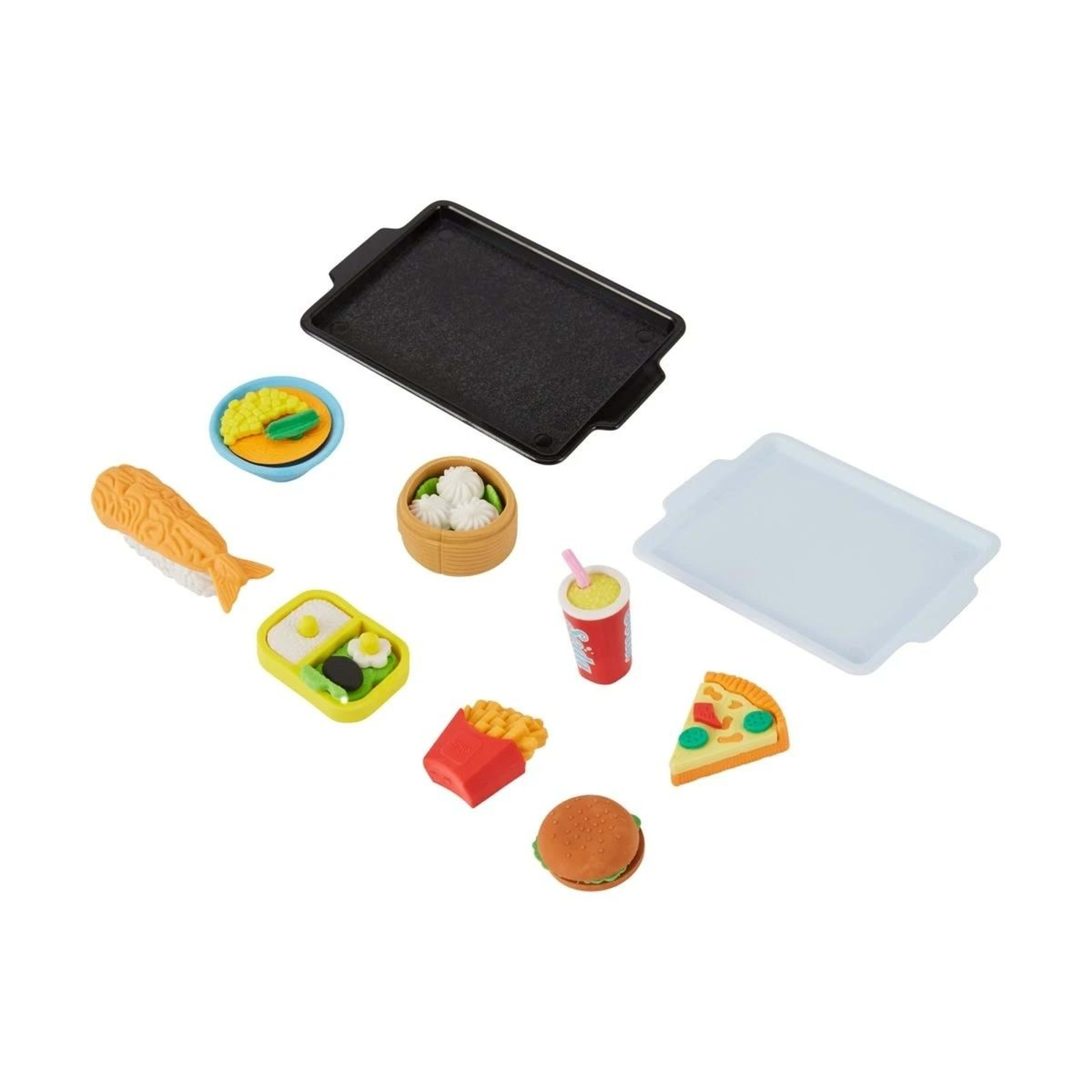 5 4 Pack Erasers with Tray - Assorted, 5 of 5