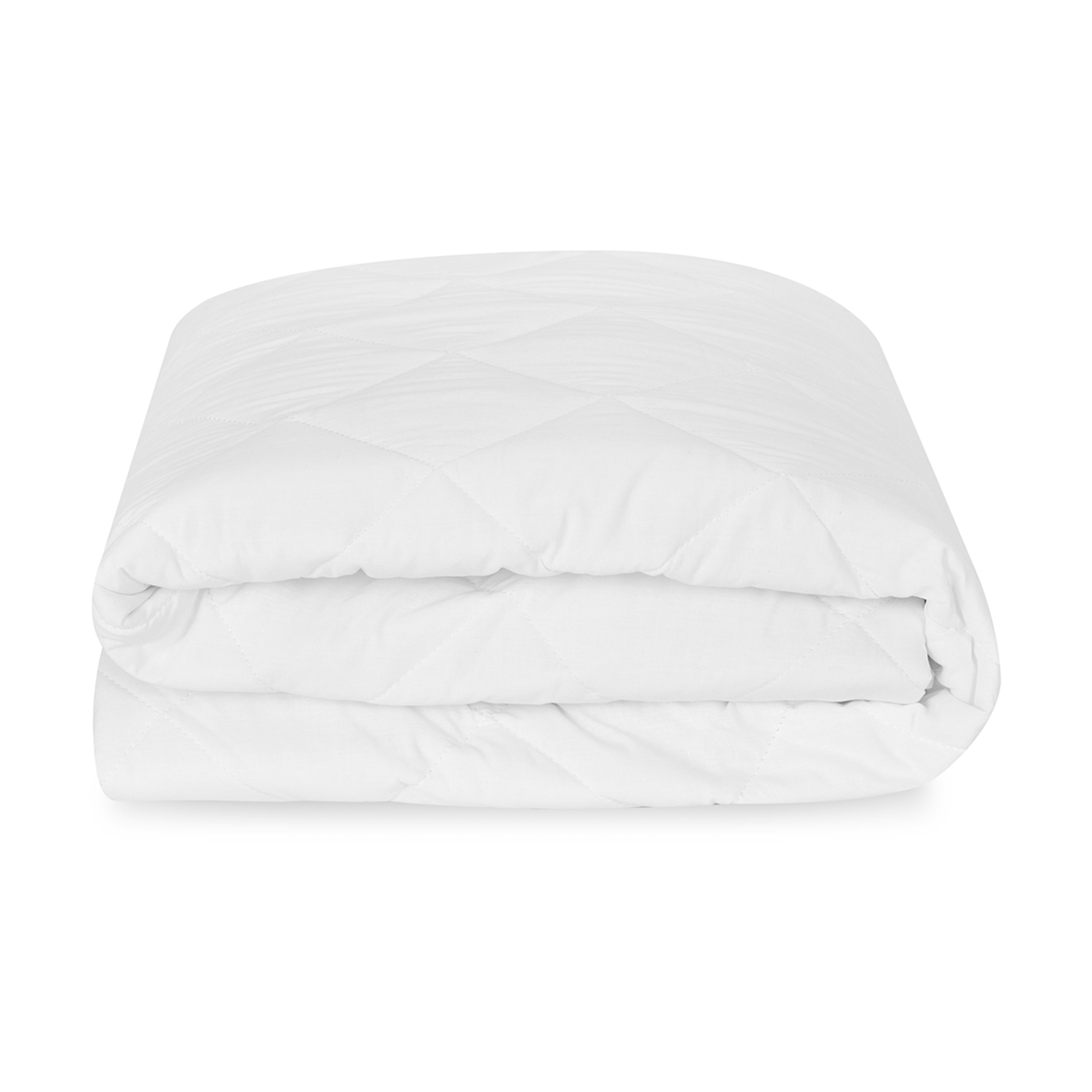 Cotton Top Fitted Mattress Protector Queen Bed, White Kmart NZ
