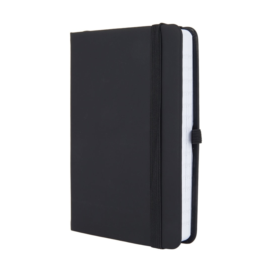 A6 Notebook - Black - Kmart