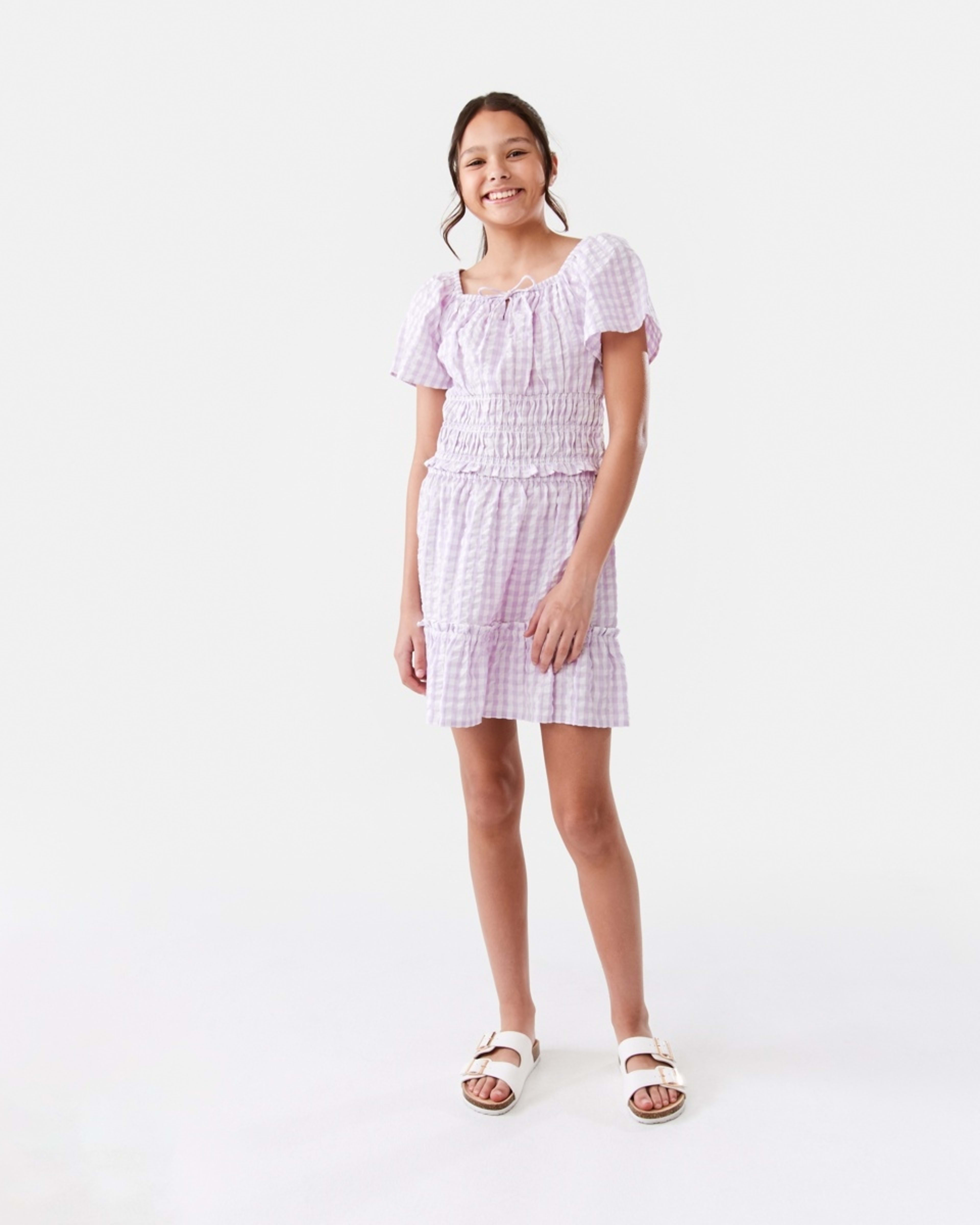 6 Flutter Sleeve Top Checks, 6 of 9