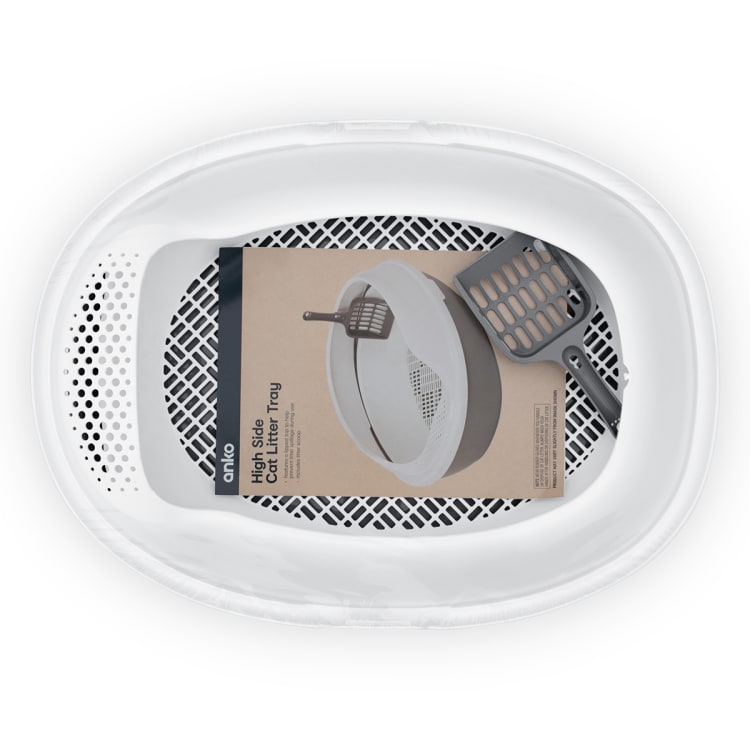 Cat Litter Tray High Sides Kmart