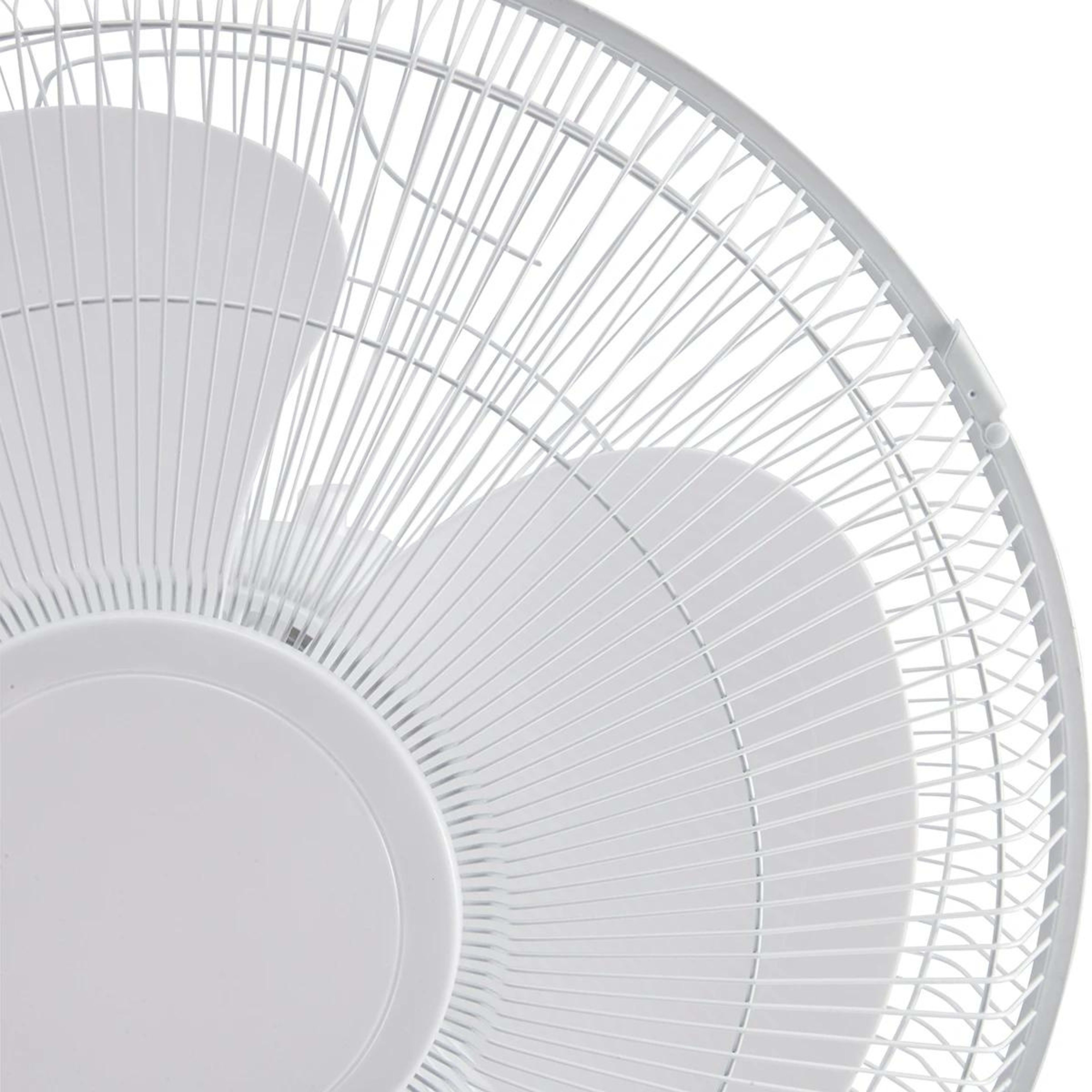 4 40cm Pedestal Fan - White, 4 of 8