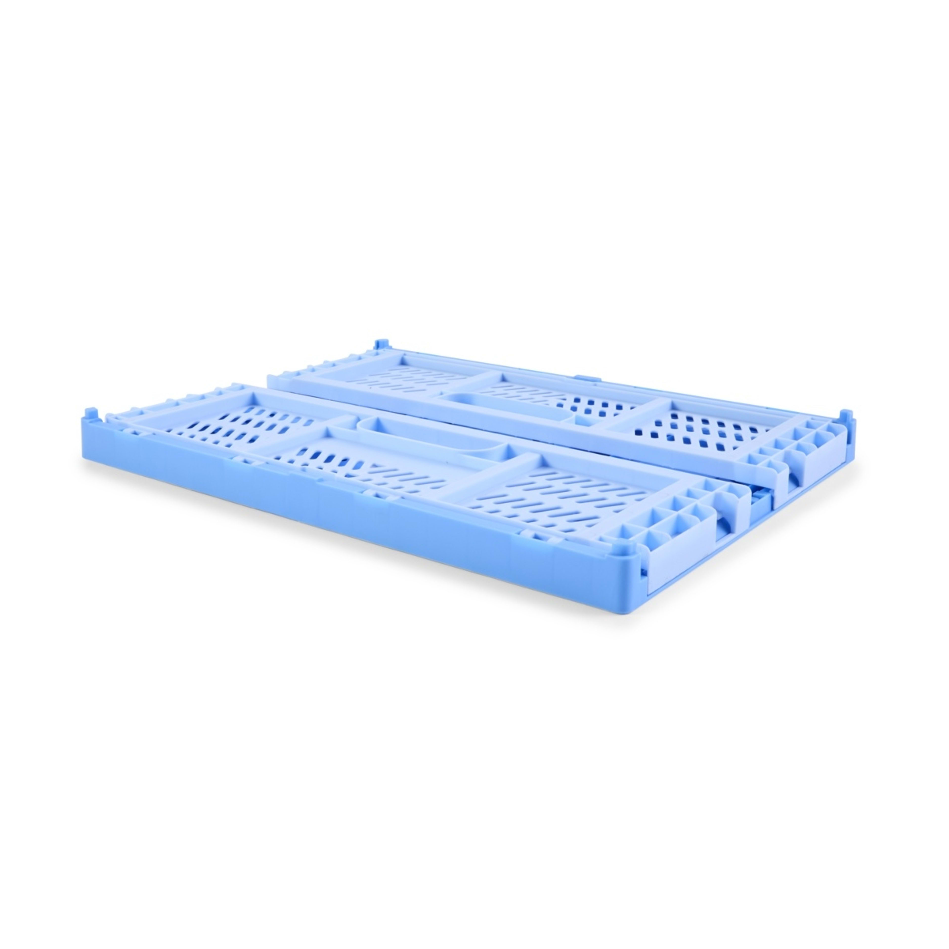 2 15L Collapsible Crate - Medium, Blue, 2 of 10