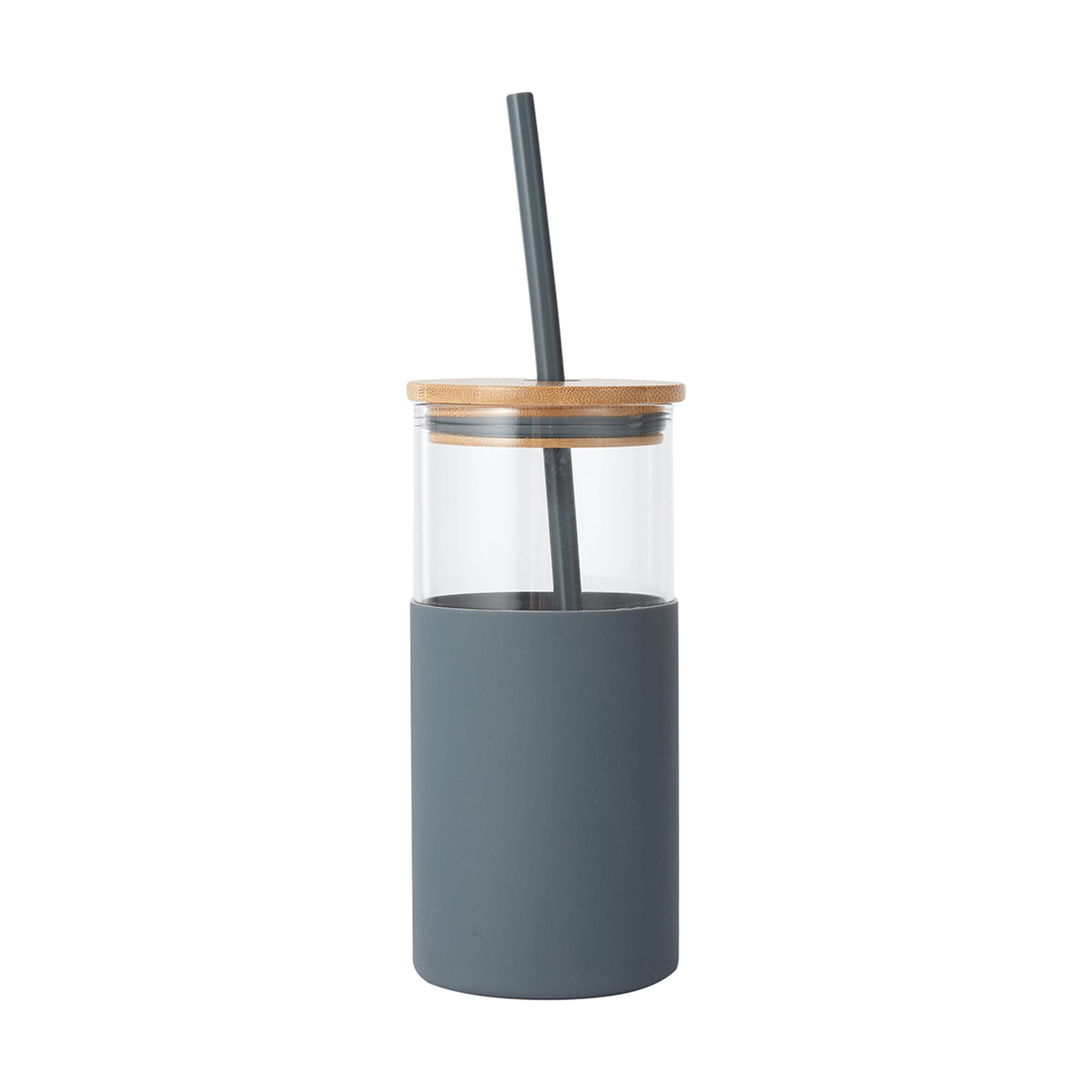 Bamboo Lid Smoothie Jar - Kmart