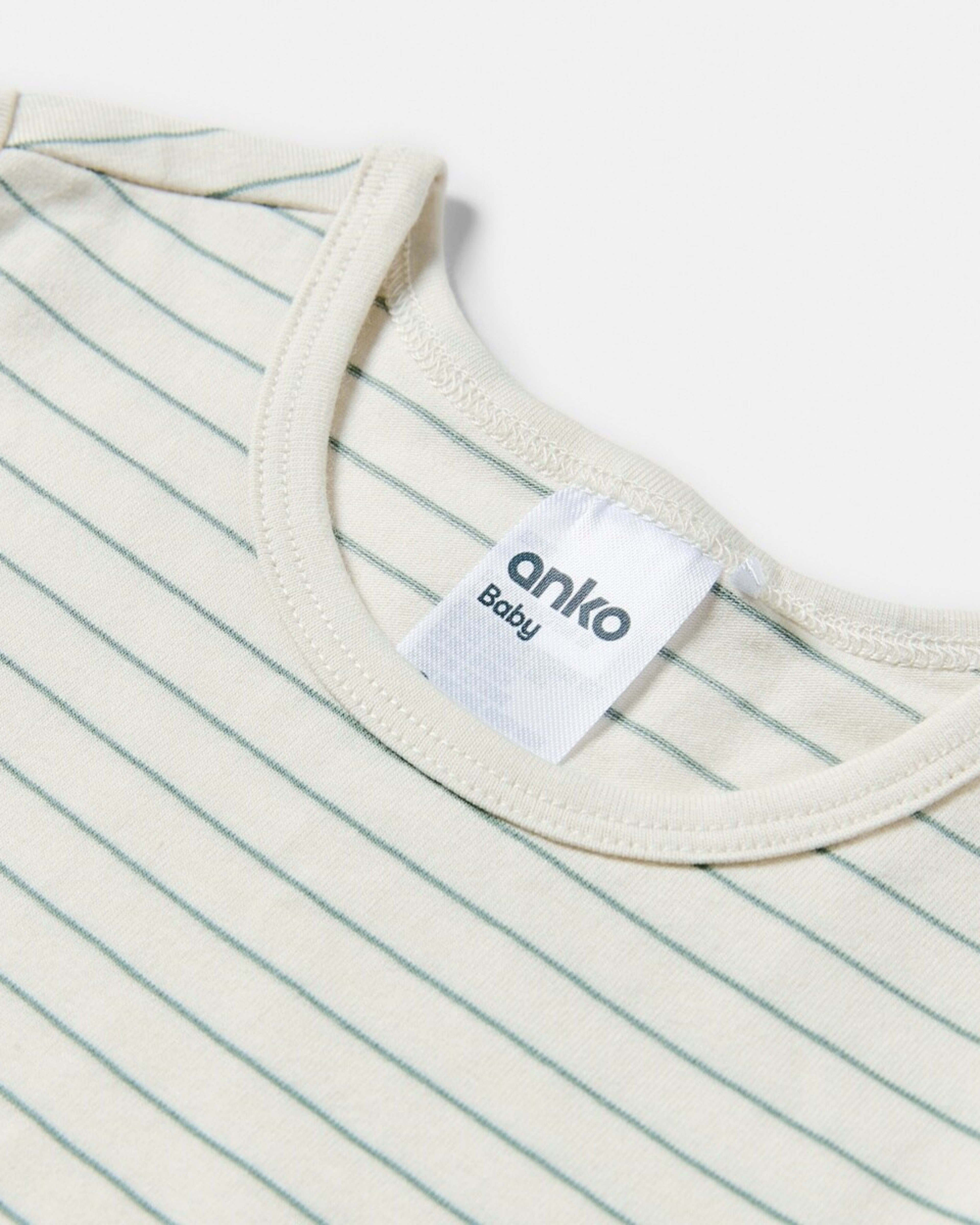 6 3 Pack Short Sleeve Print Bodysuits GREEN DINOS, 6 of 8