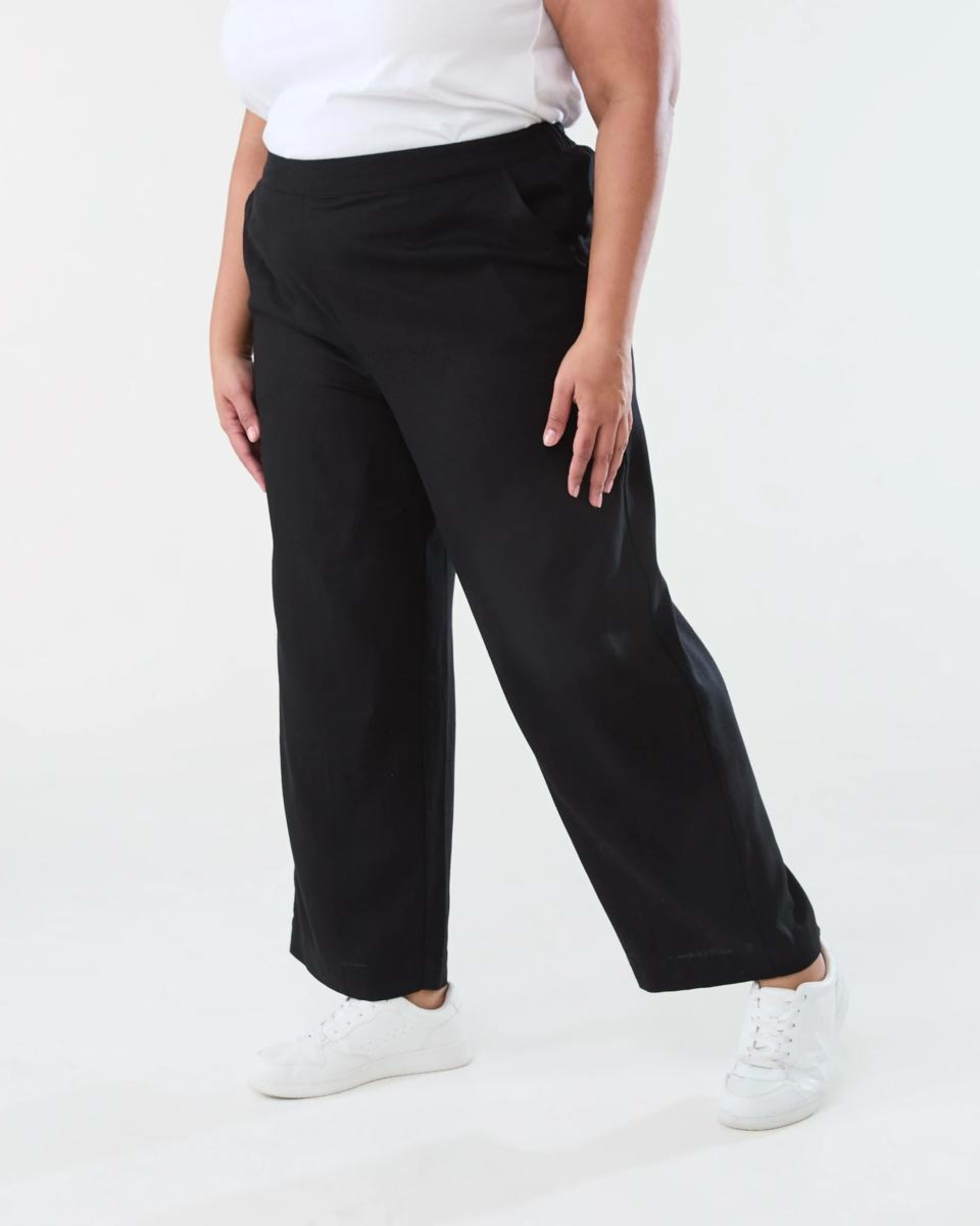 2 Curve Straight Leg Pants BLACK, 2 of 5