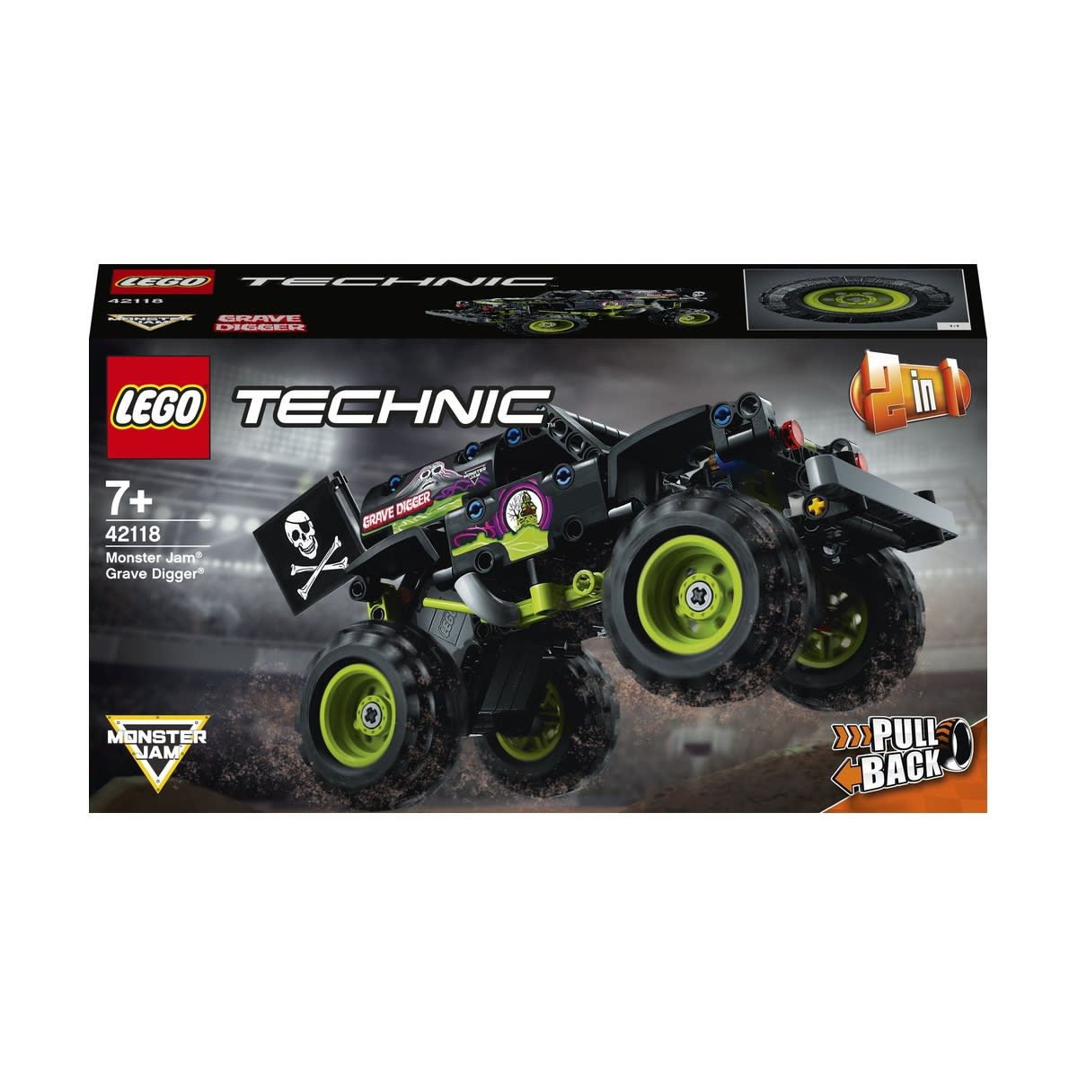 LEGO Technic Monster Jam Grave Digger 42118 Kmart