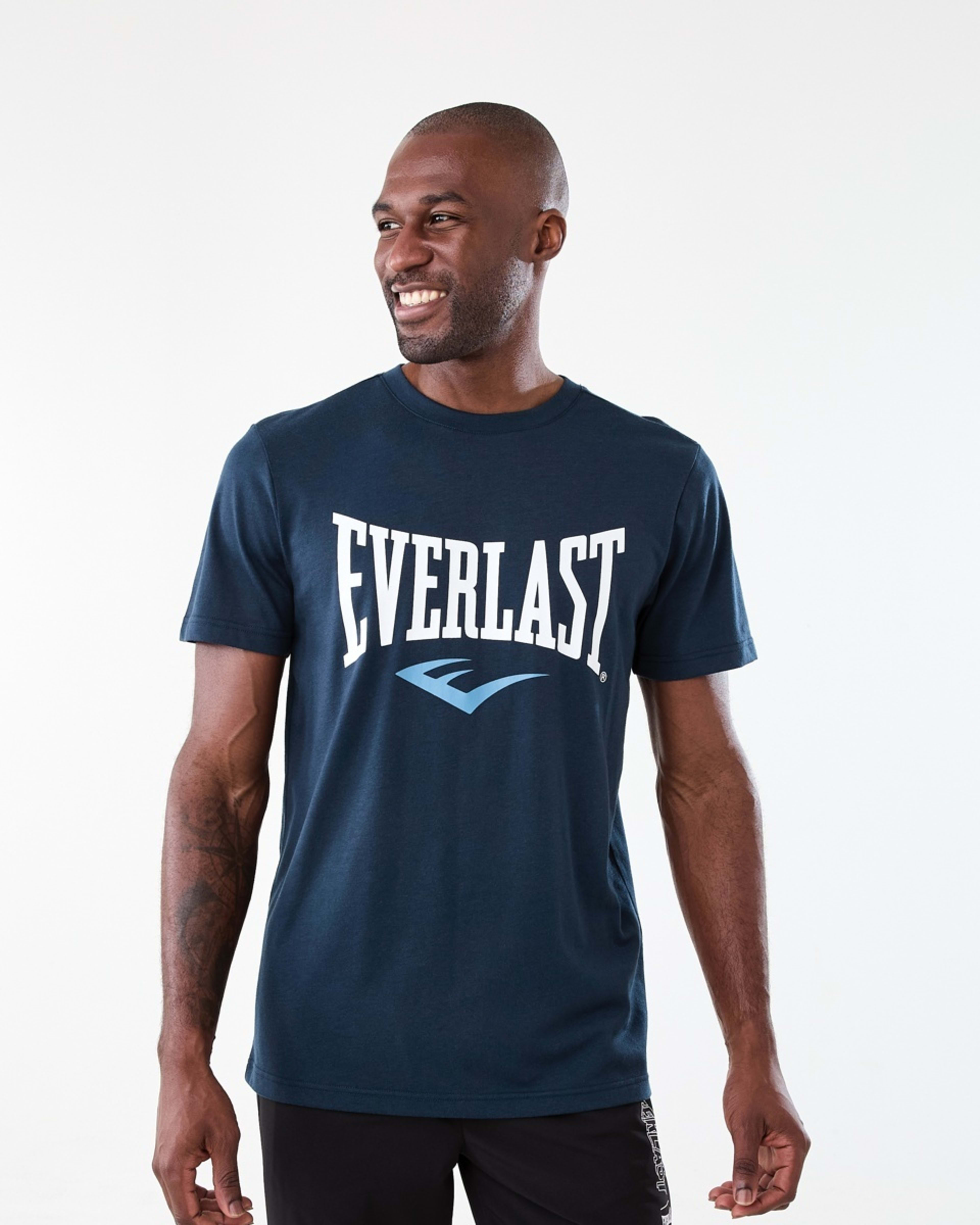 1 Everlast Mens Boxing T-shirt EVER NAVY, 1 of 6