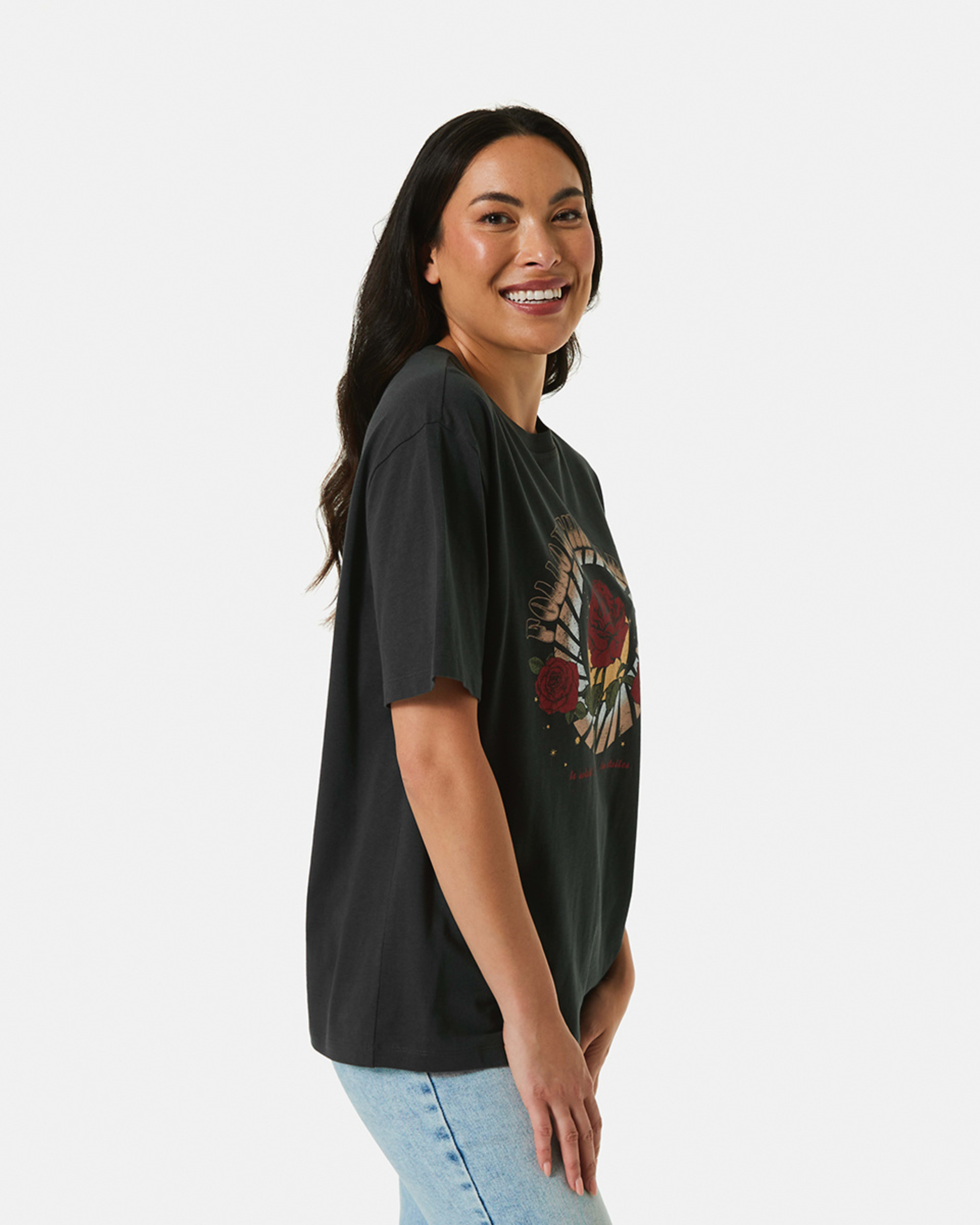 Short Sleeve Oversized Boyfriend Tshirt Kmart