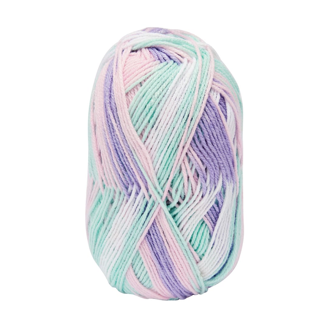 8 Ply Classic Acrylic Yarn Dawn Blush Mix Kmart