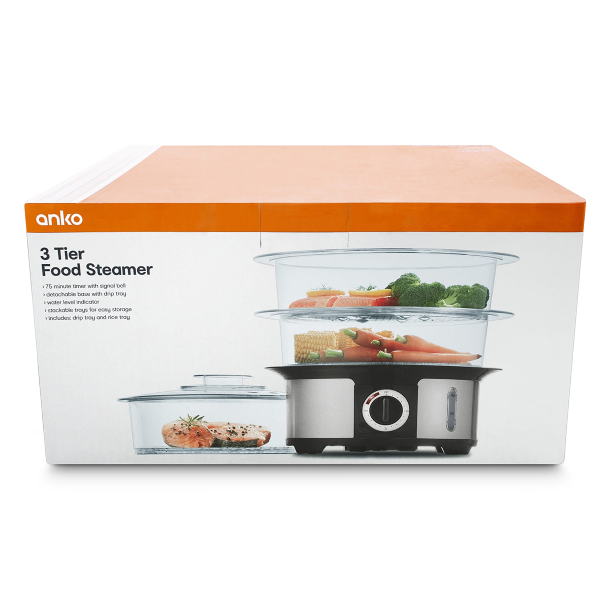 3 Tier Food Steamer Kmart