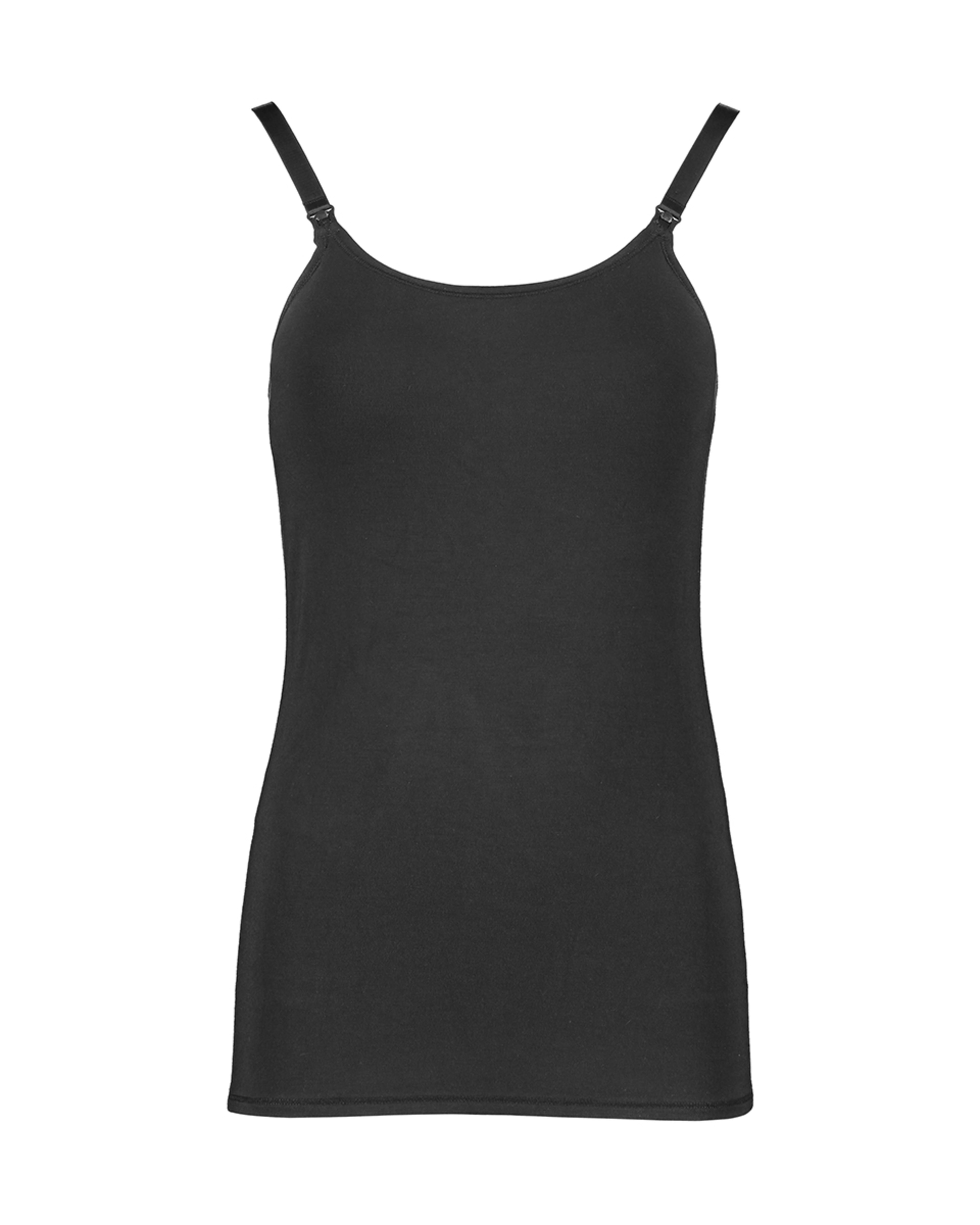 6 Maternity Cami BLACK, 6 of 6