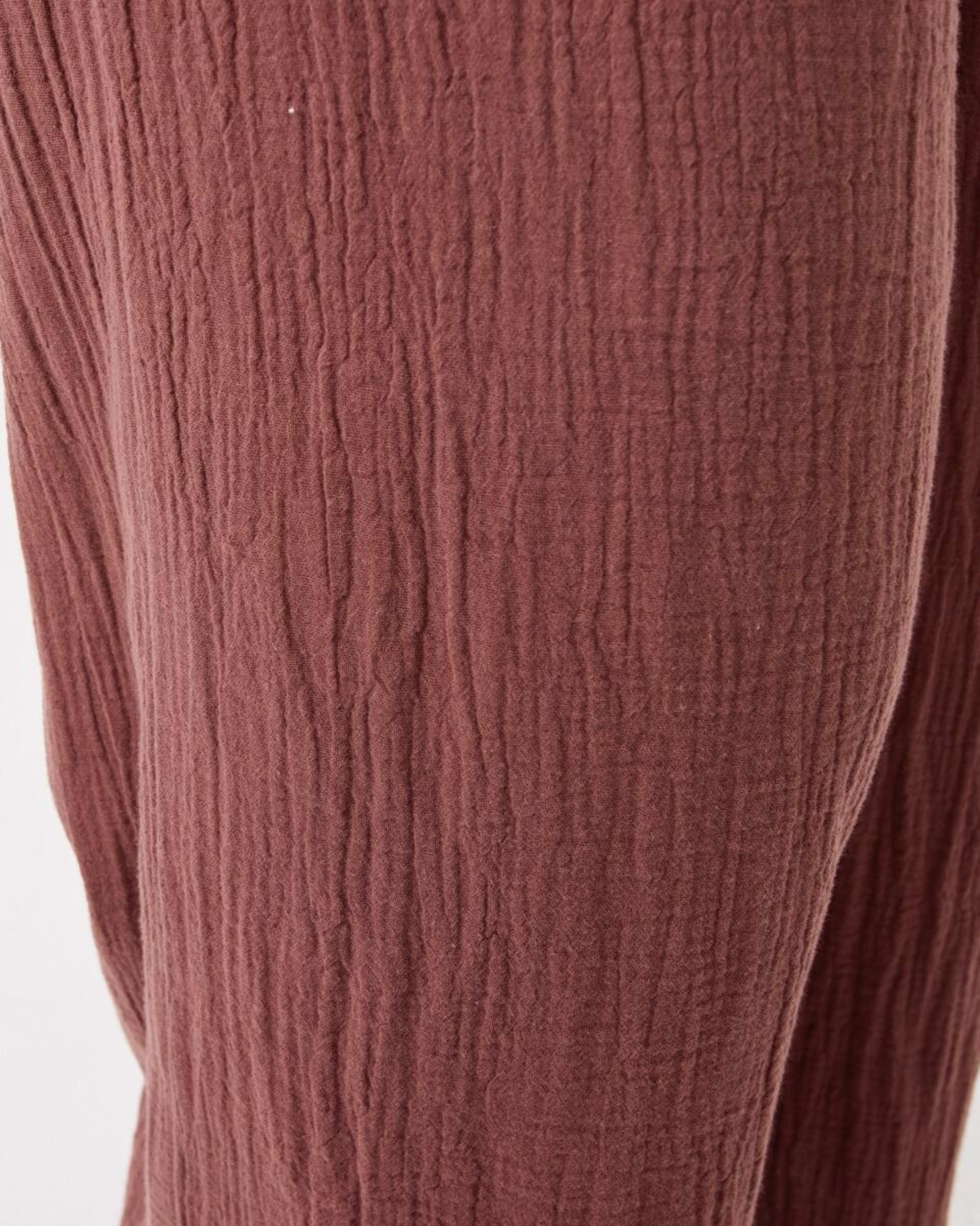 7 Double Cloth Pants Cacao Brn, 7 of 8