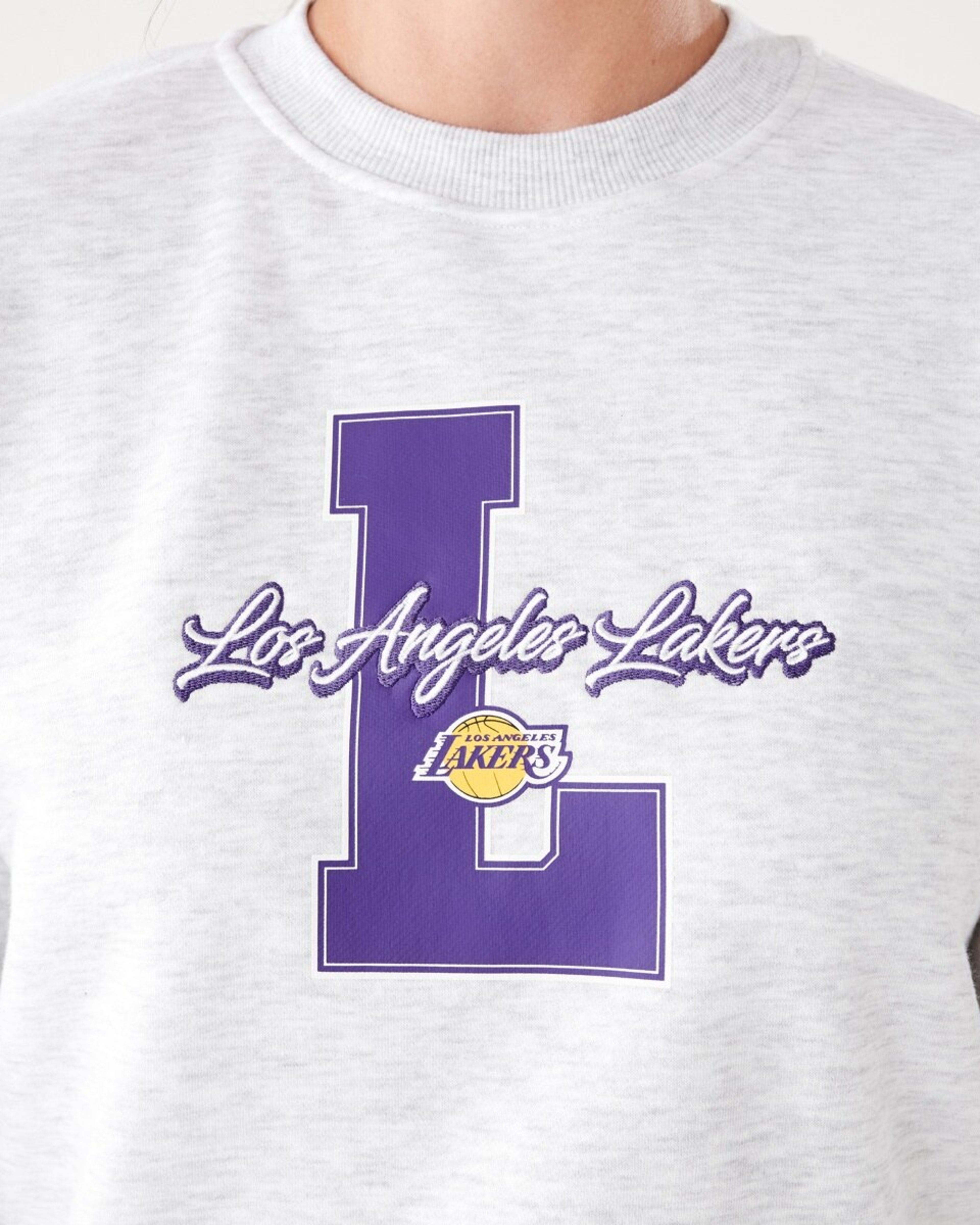 5 Official NBA Adult Lounge Crew Neck Pullover Lkrs 7c3y, 5 of 5