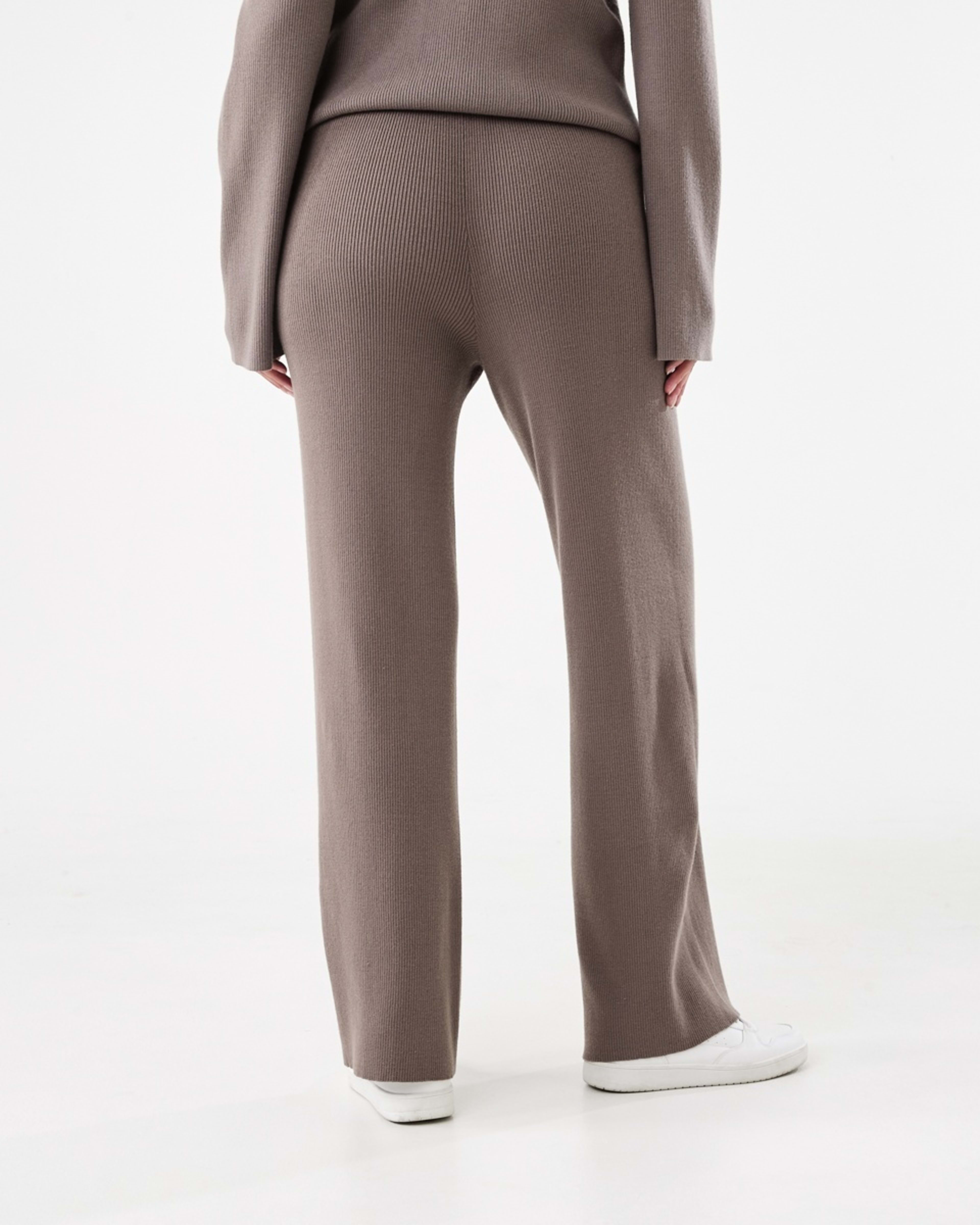 3 True Knit Rib Pants Taupe Brn, 3 of 5