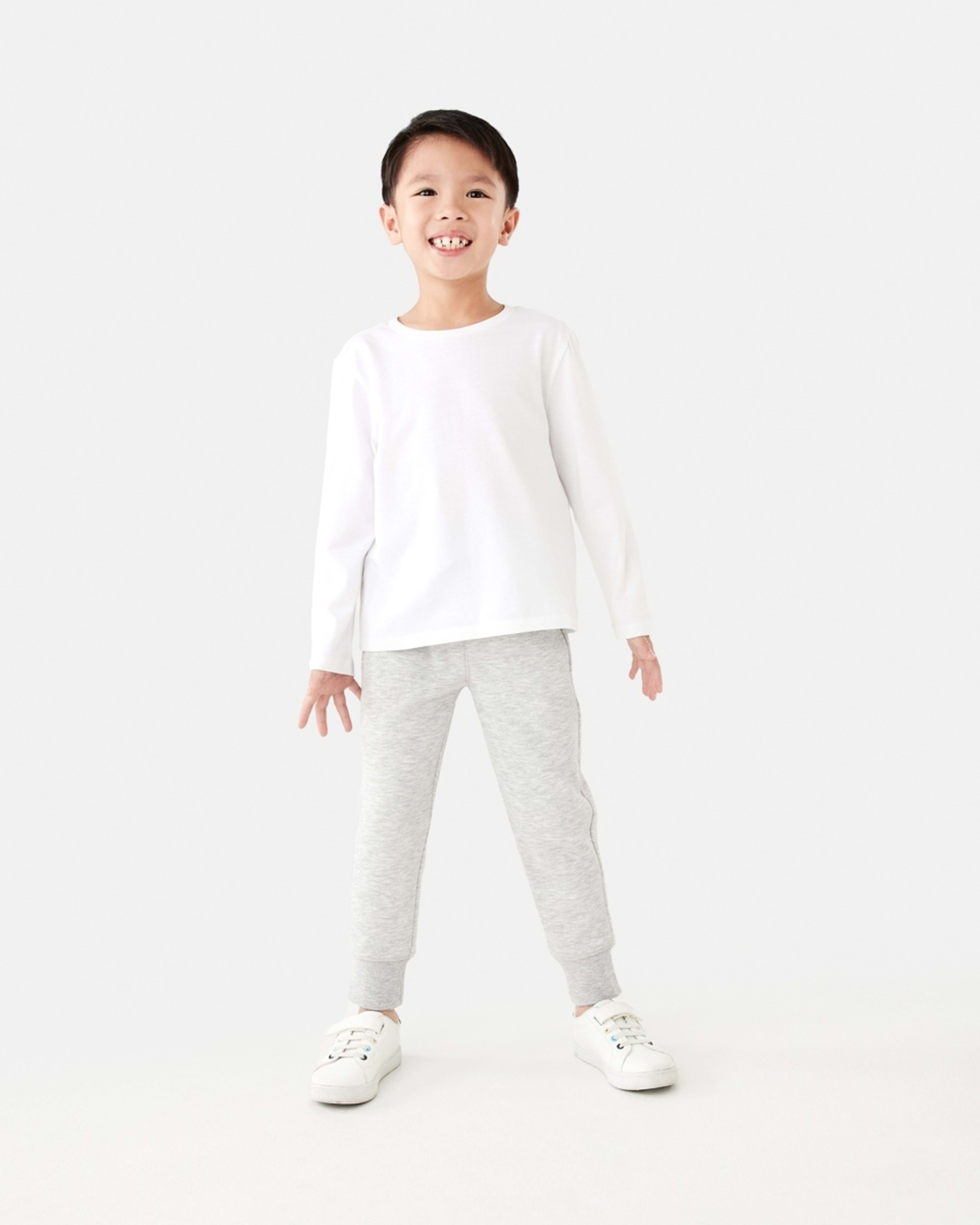 4 Trackpants Light Grey Marle, 4 of 7