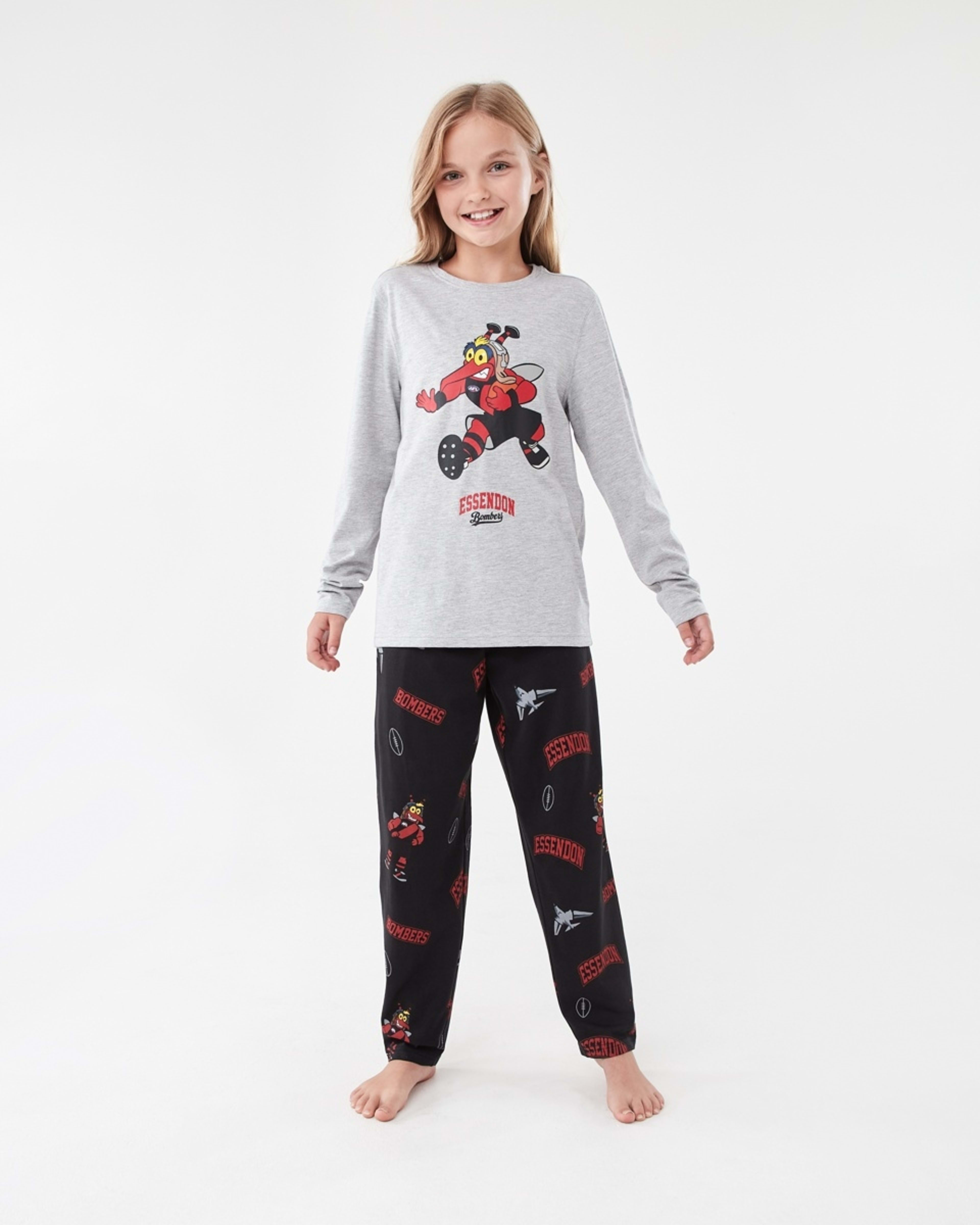 1 Official AFL Kids Pyjama Set Essendon, 1 of 9