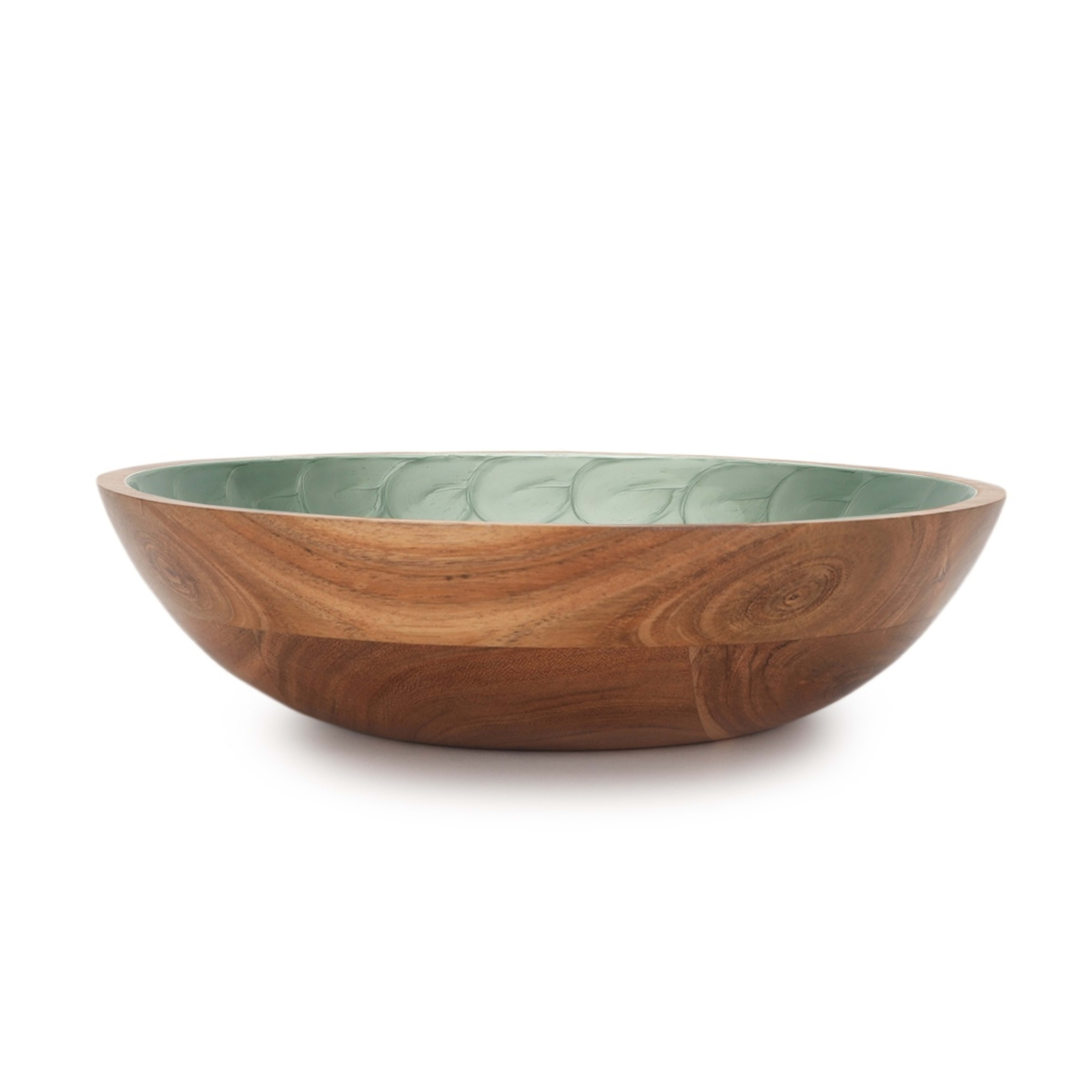 2 Sage Enamel Bowl, 2 of 6