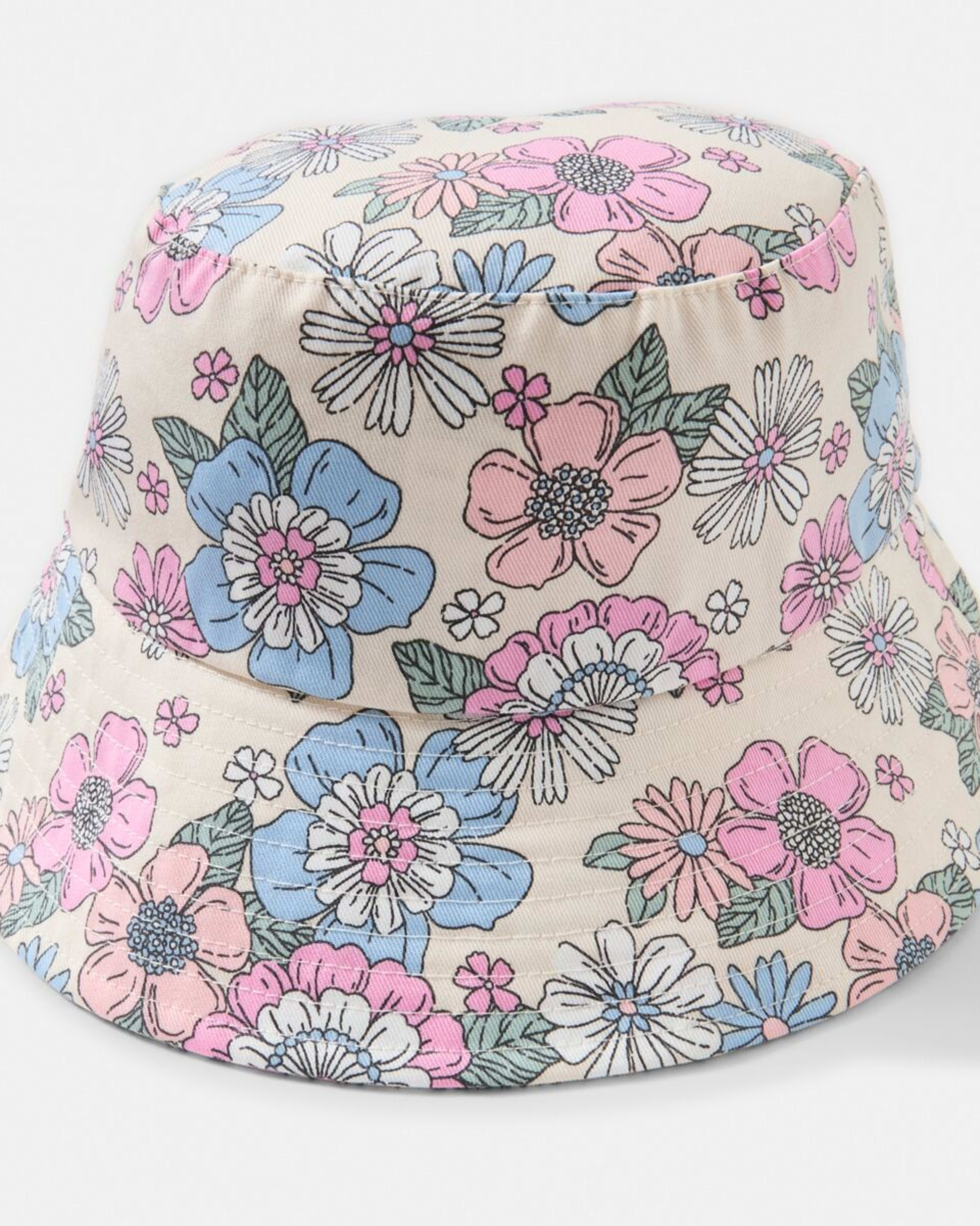 1 Sun Hat CREAM FLORAL