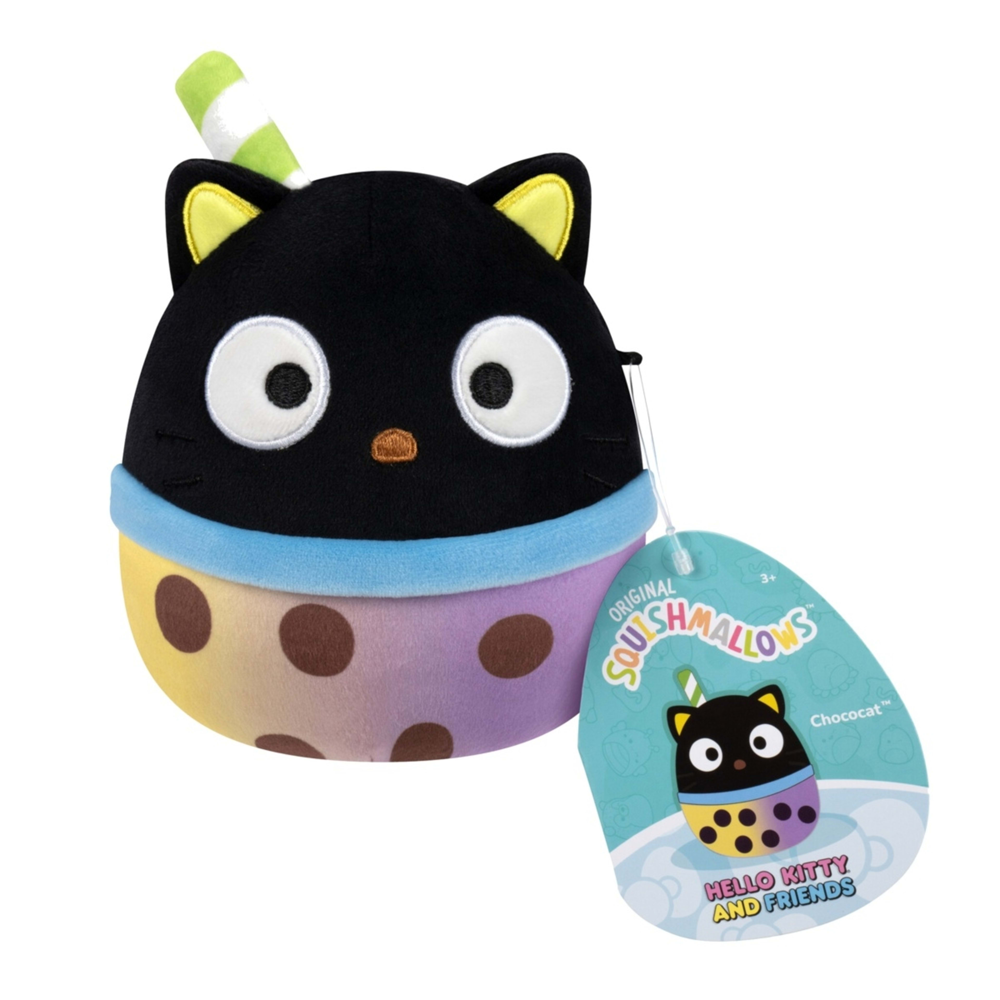 2 13cm Original Squishmallows Sanrio Hello Kitty Boba Scented Plush Toy - Assorted, 2 of 7