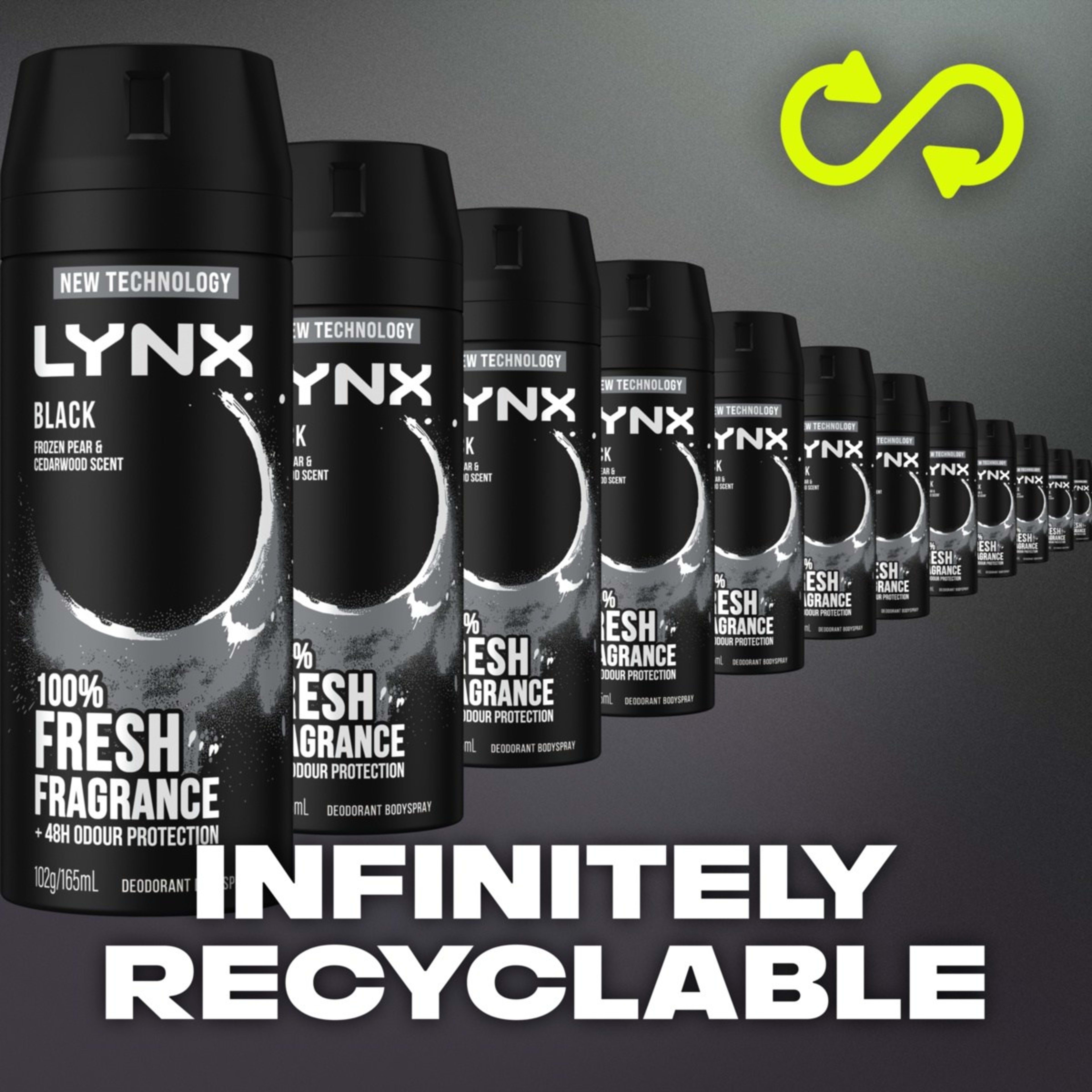 LYNX Black Deodorant Bodyspray Frozen Pear And Cedar Wood Scented Kmart lynx-black-deodorant-bodyspray-frozen-pear-and-cedar-wood-scented-kmart