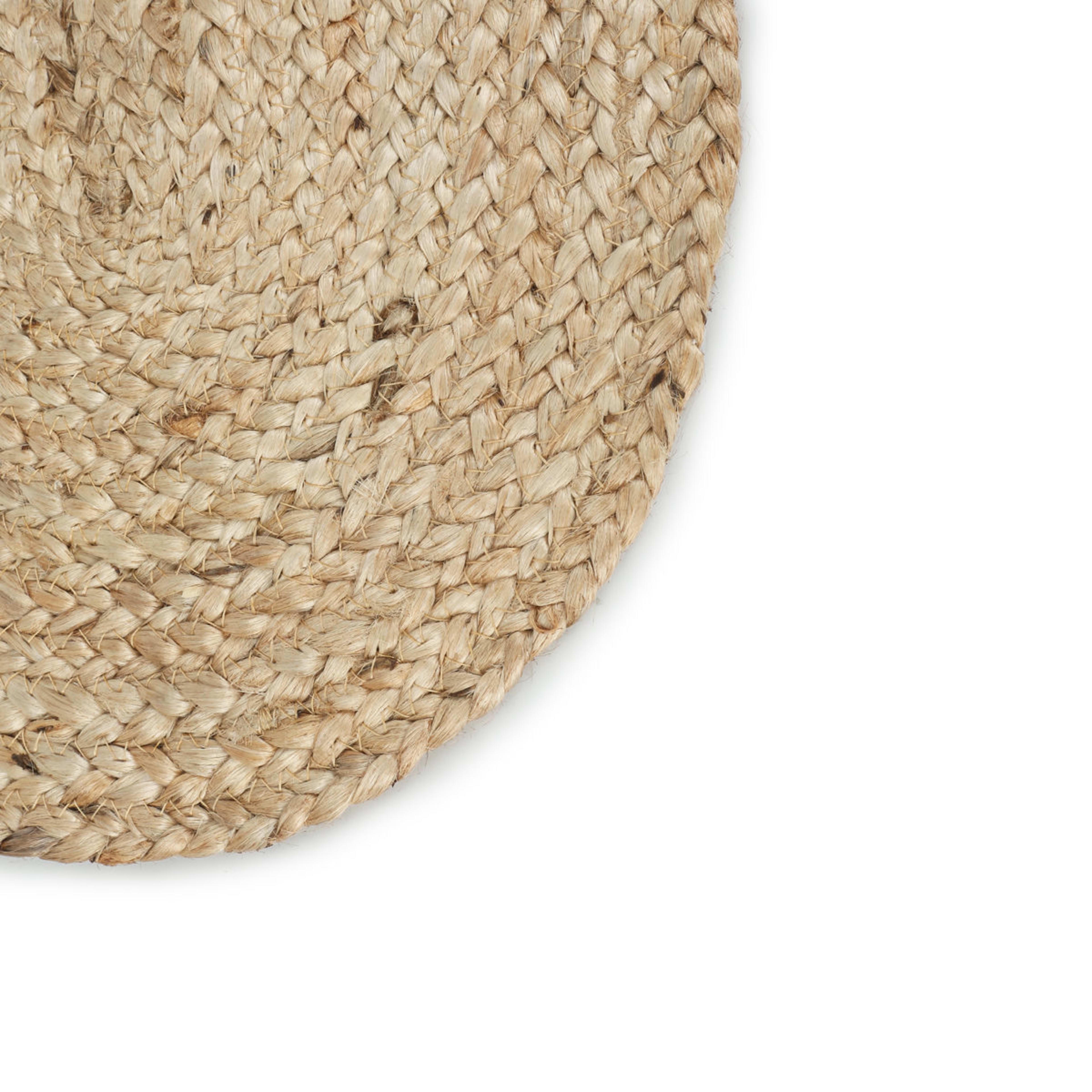 Jute Oval Placemat Natural Kmart