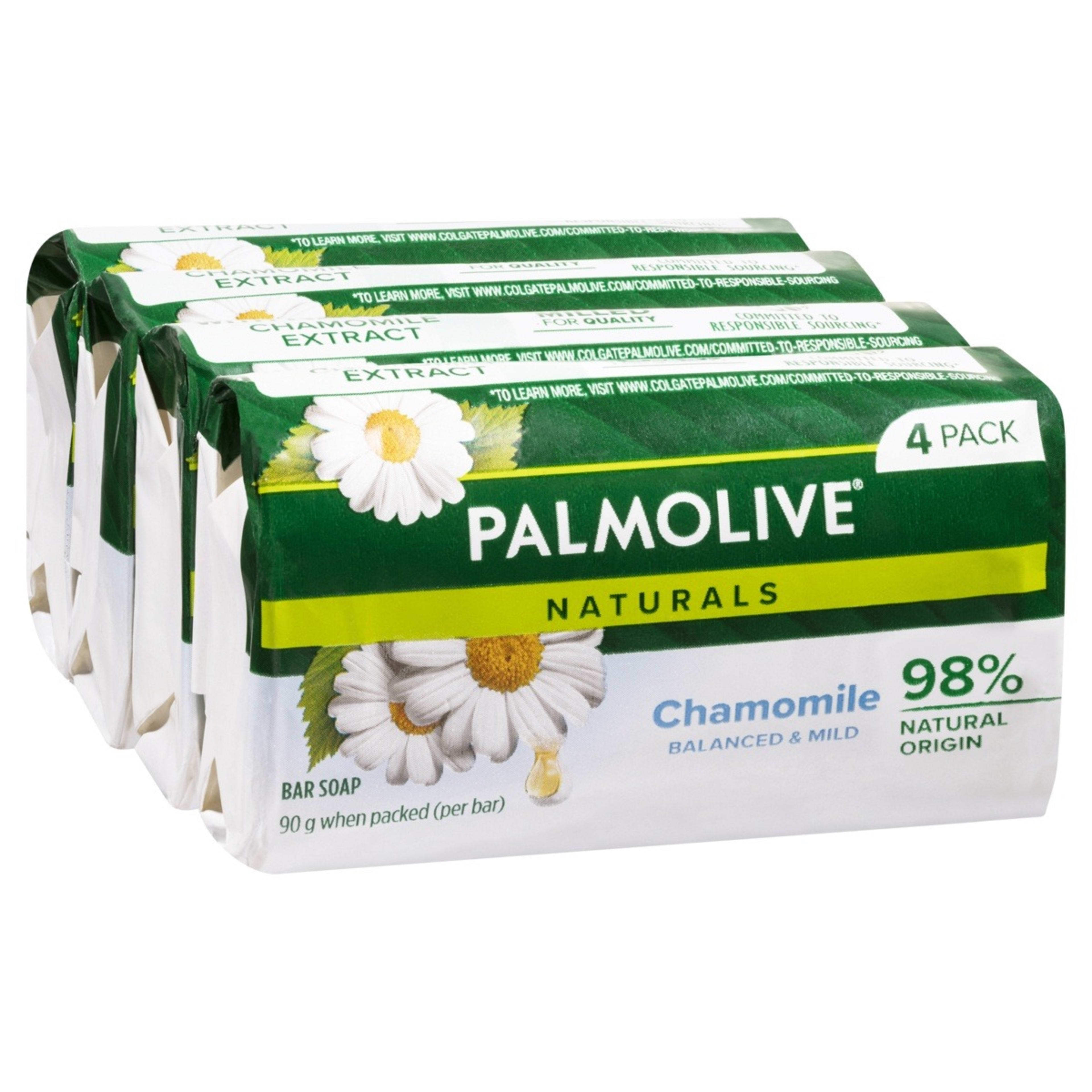 1 Palmolive 4 Pack Naturals Balanced & Mild Bar Soap