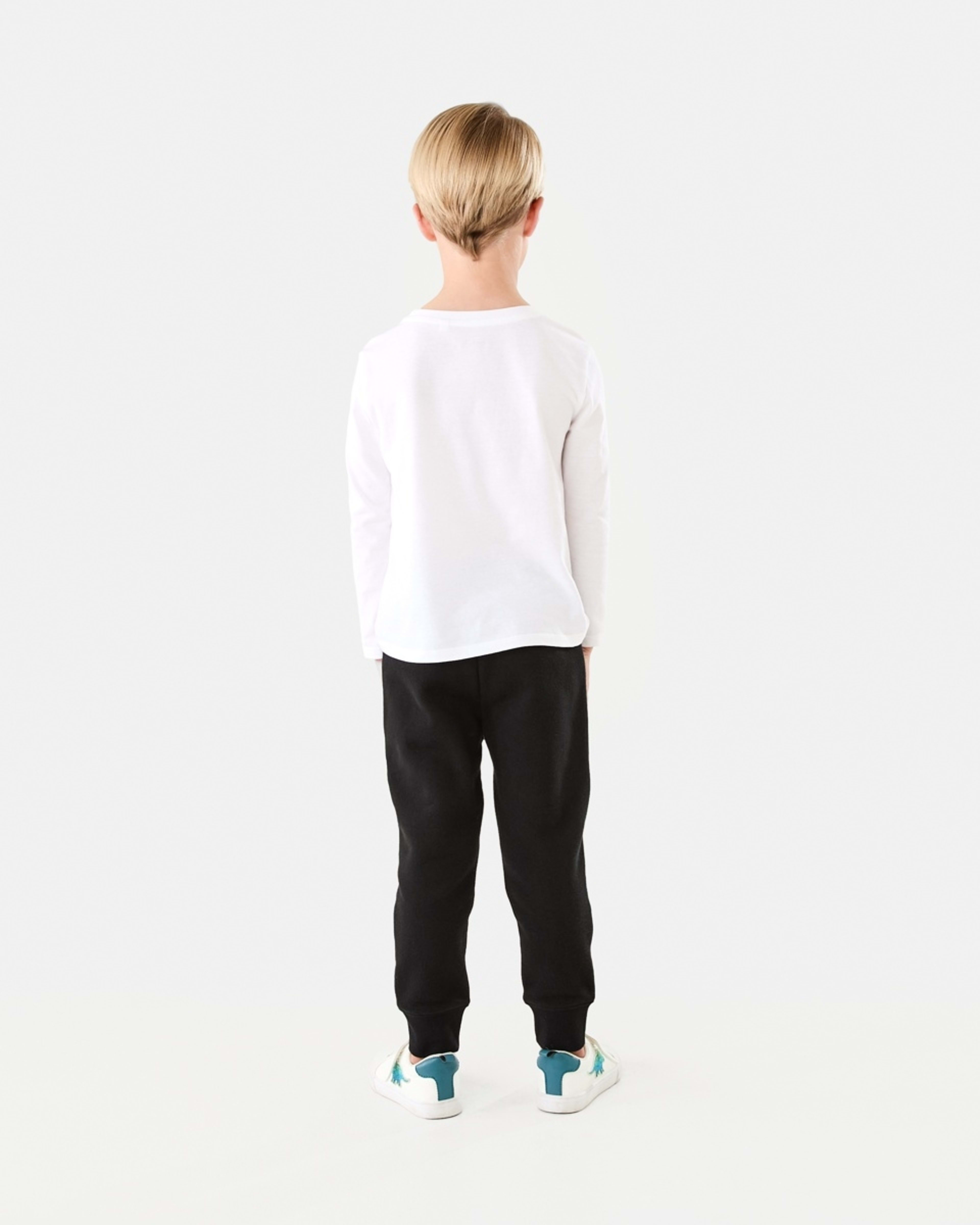7 Moto Trackpants Black, 7 of 9