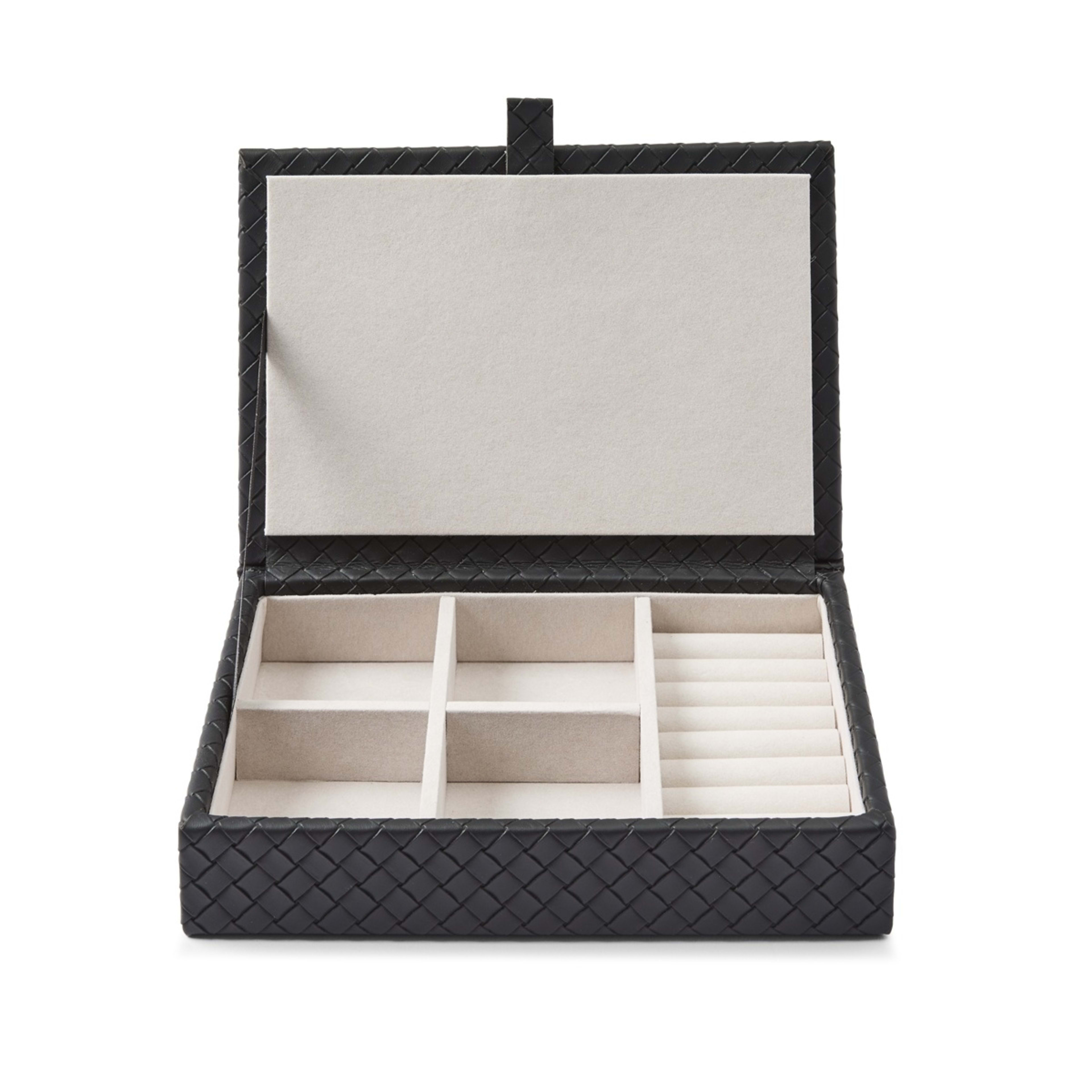 4 Weave Jewellery Storage - Black, 4 of 8