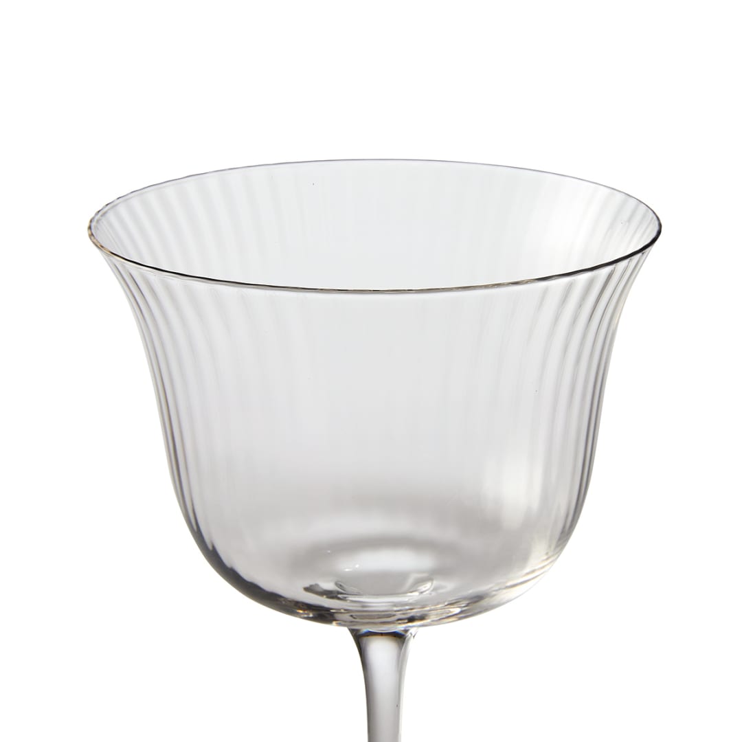 4 Clear Linear Cocktail Glasses Kmart