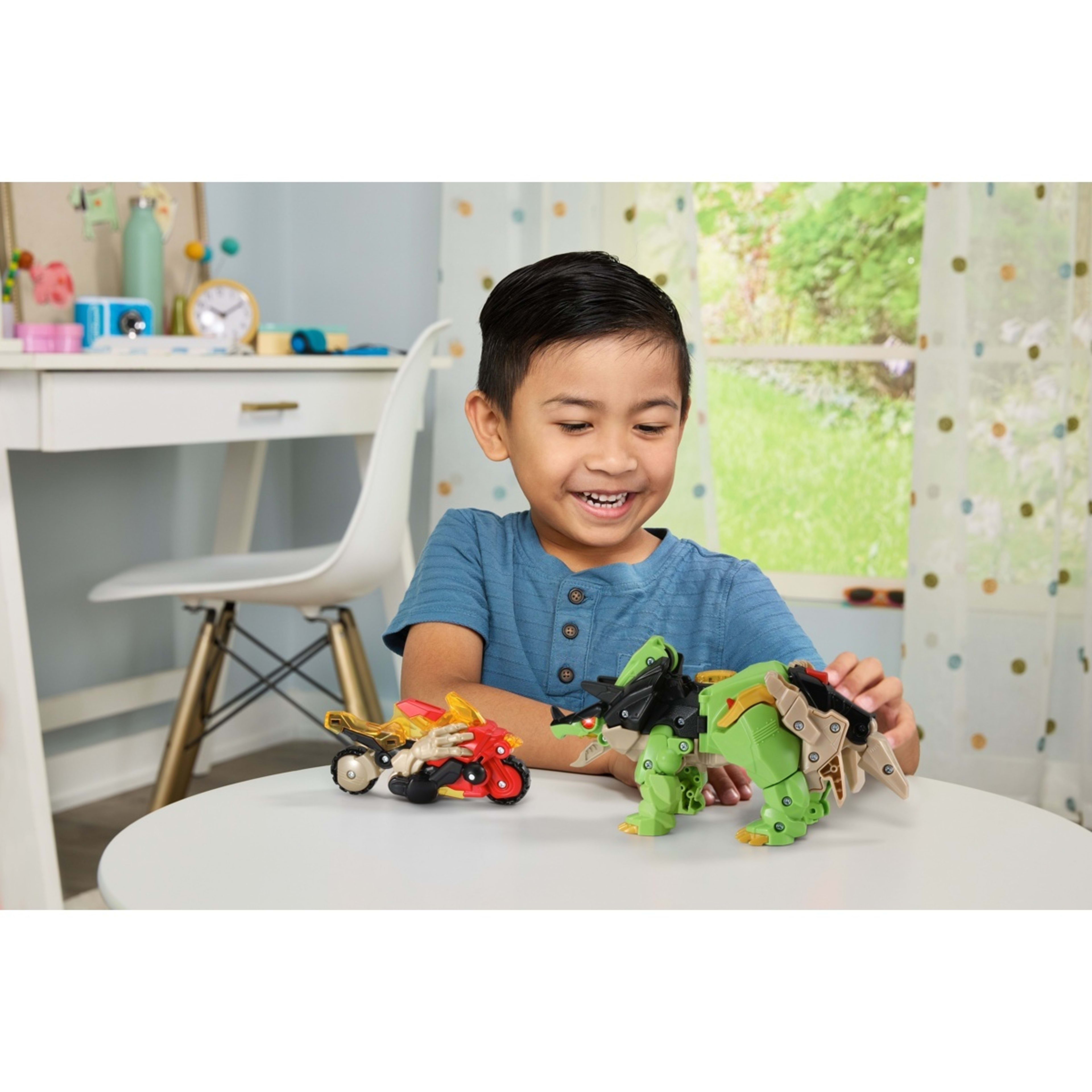 5 VTech Switch & Go Dinos Armour Up Triceratops Spinosaurus, 5 of 6