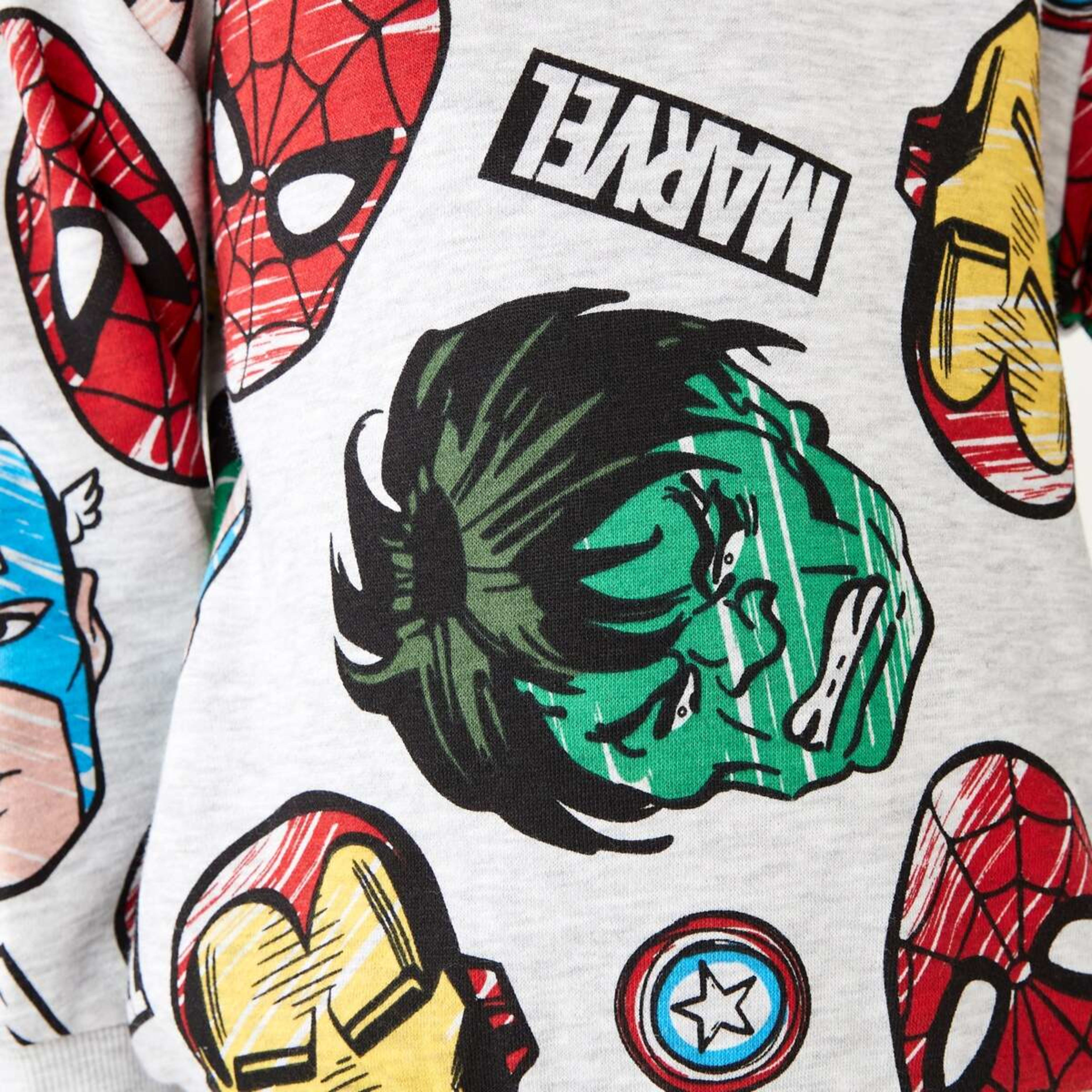 4 Marvel License Print Hoodie Marvel, 4 of 8