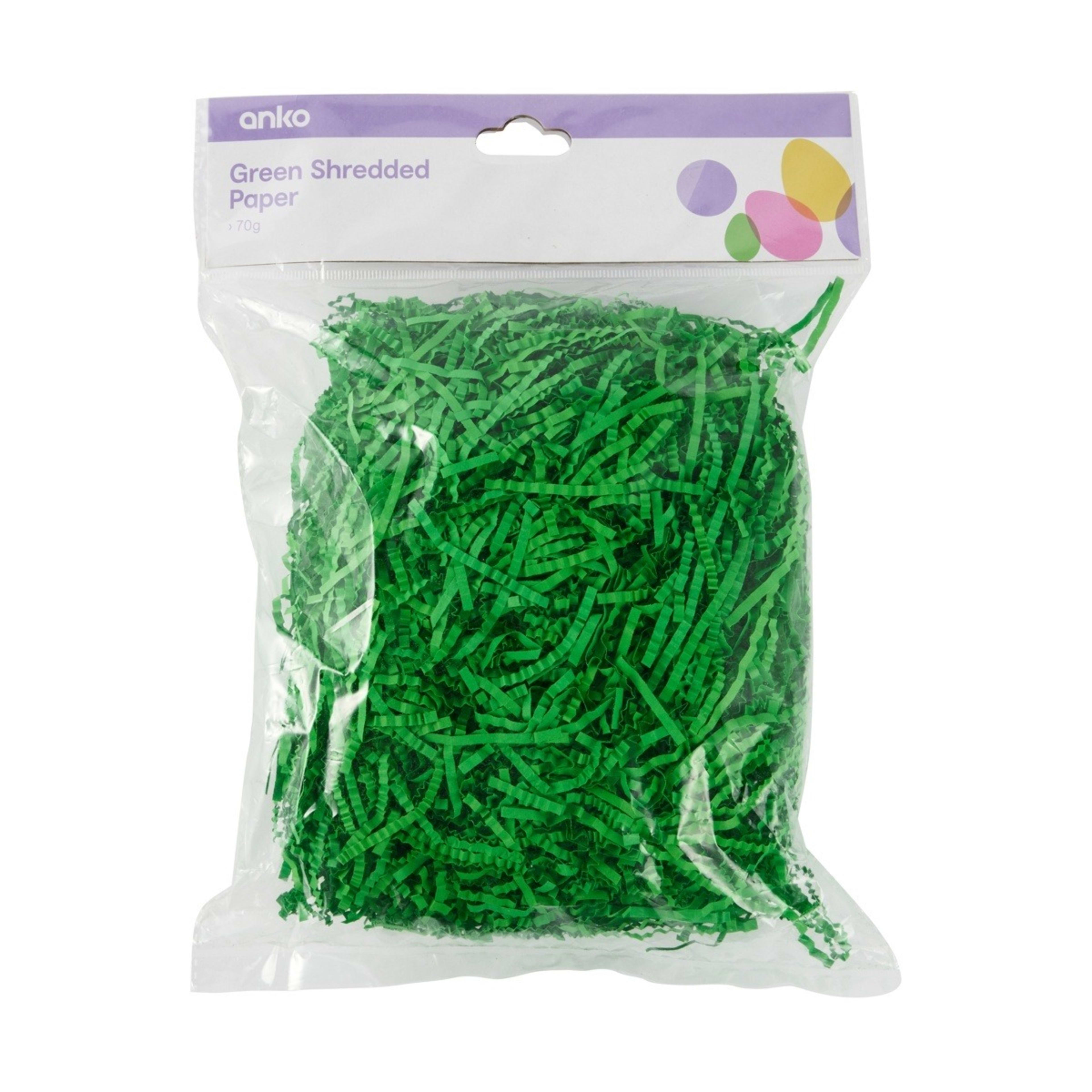 1 Green Shredded Paper, 1 of 3