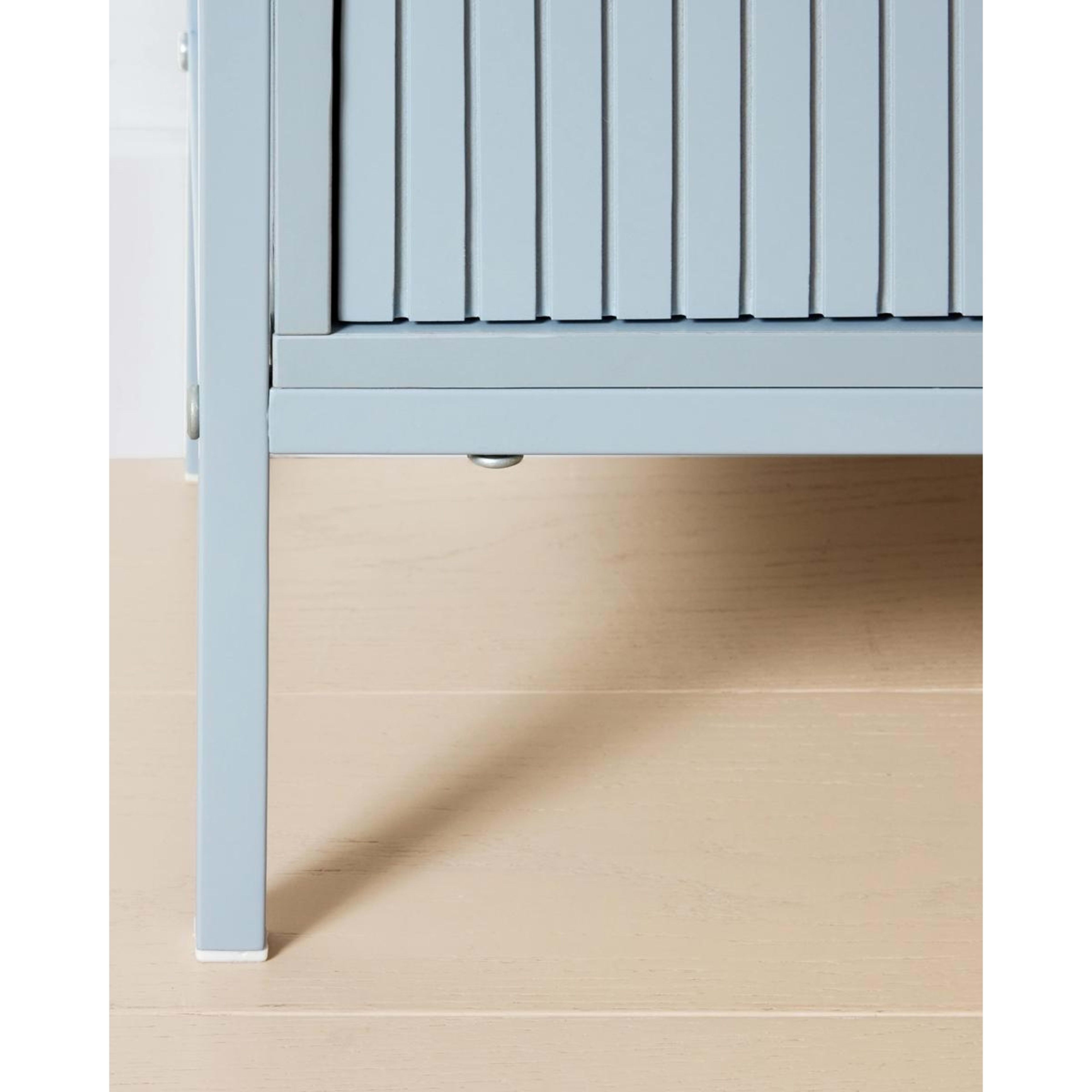 6 Stevie Tall Storage Unit with Shelves - Blue, 6 of 7