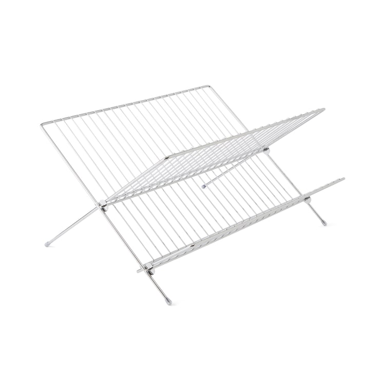 Chrome Foldable Dish Rack Kmart