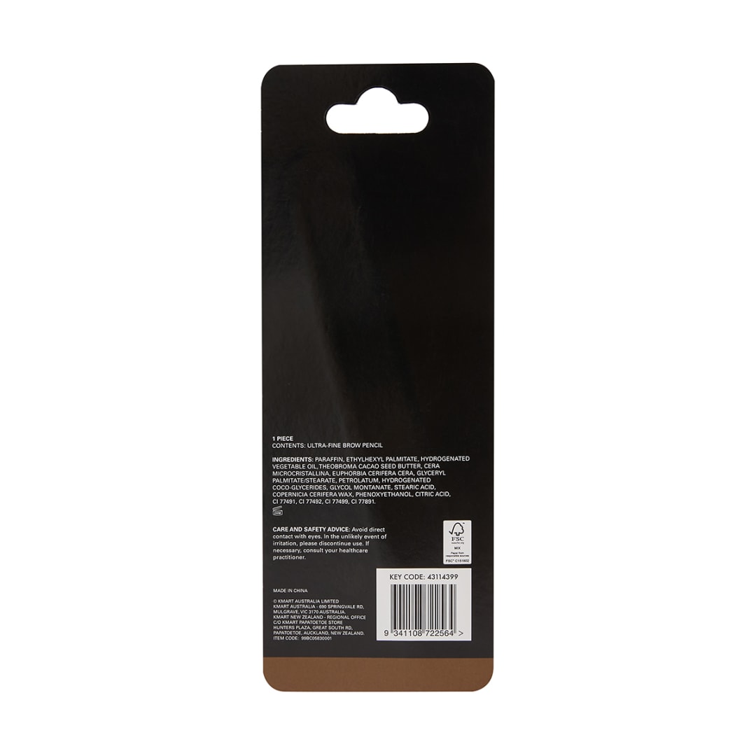 OXX Cosmetics Ultra Fine Brow Pencil Light Kmart