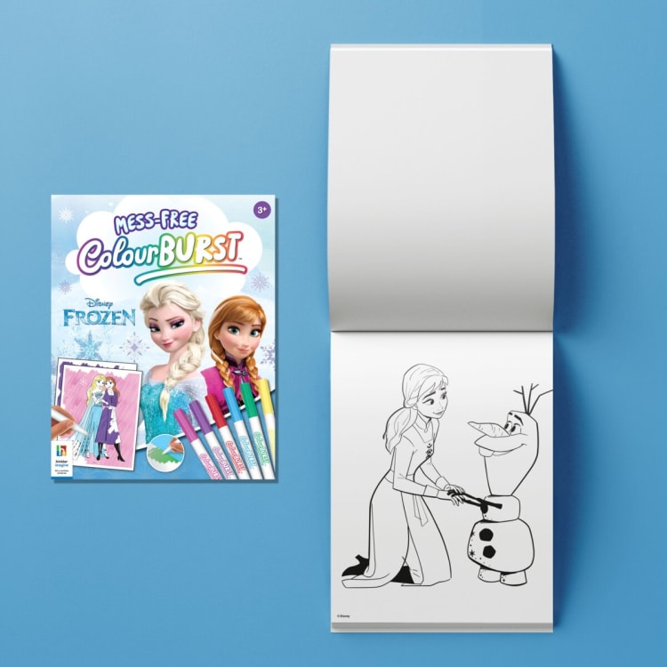 INKredibles Disney Frozen MessFree ColourBurst Activity Kit Book Kmart