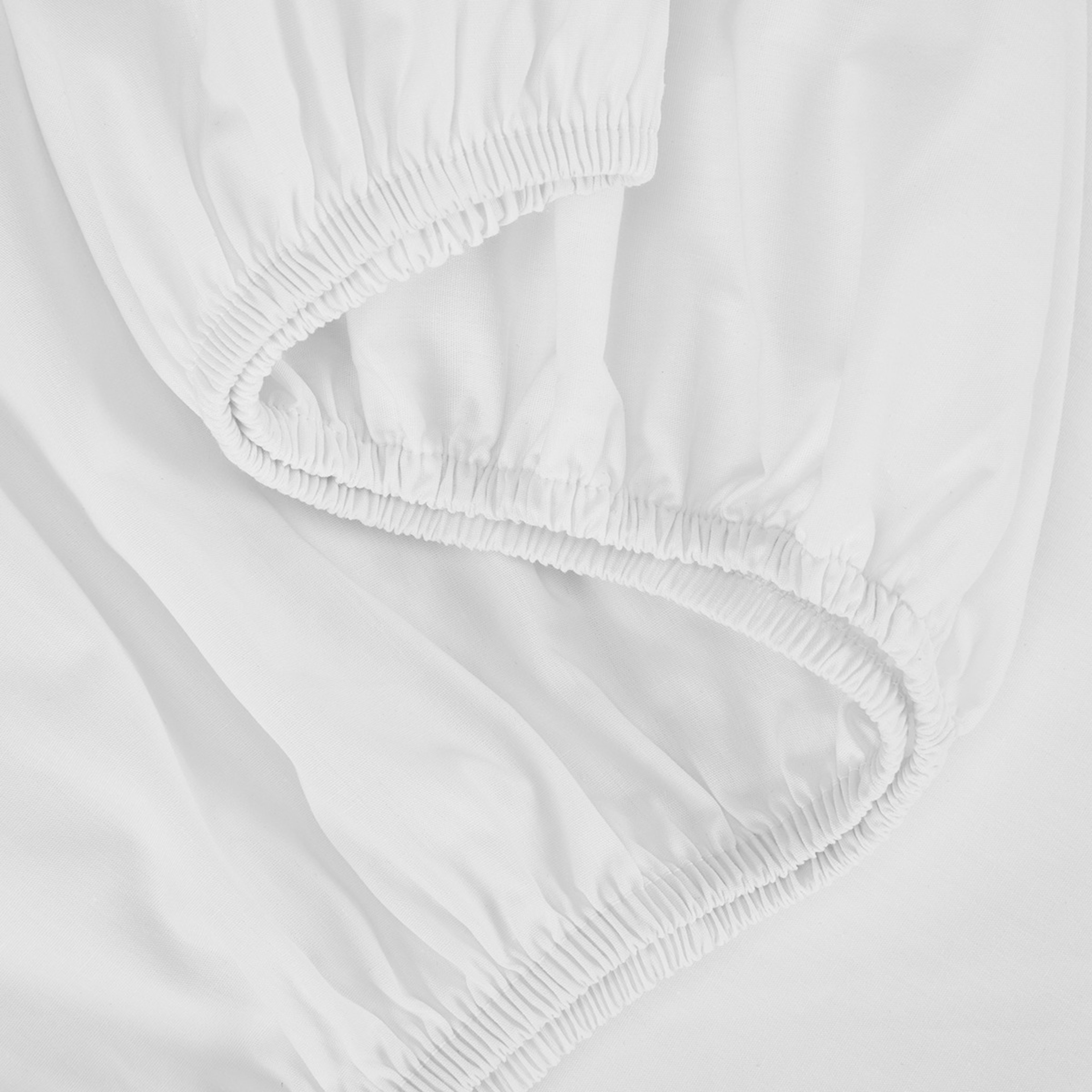 250 Thread Count Cotton Rich Sheet Set - Single Bed, White - Kmart