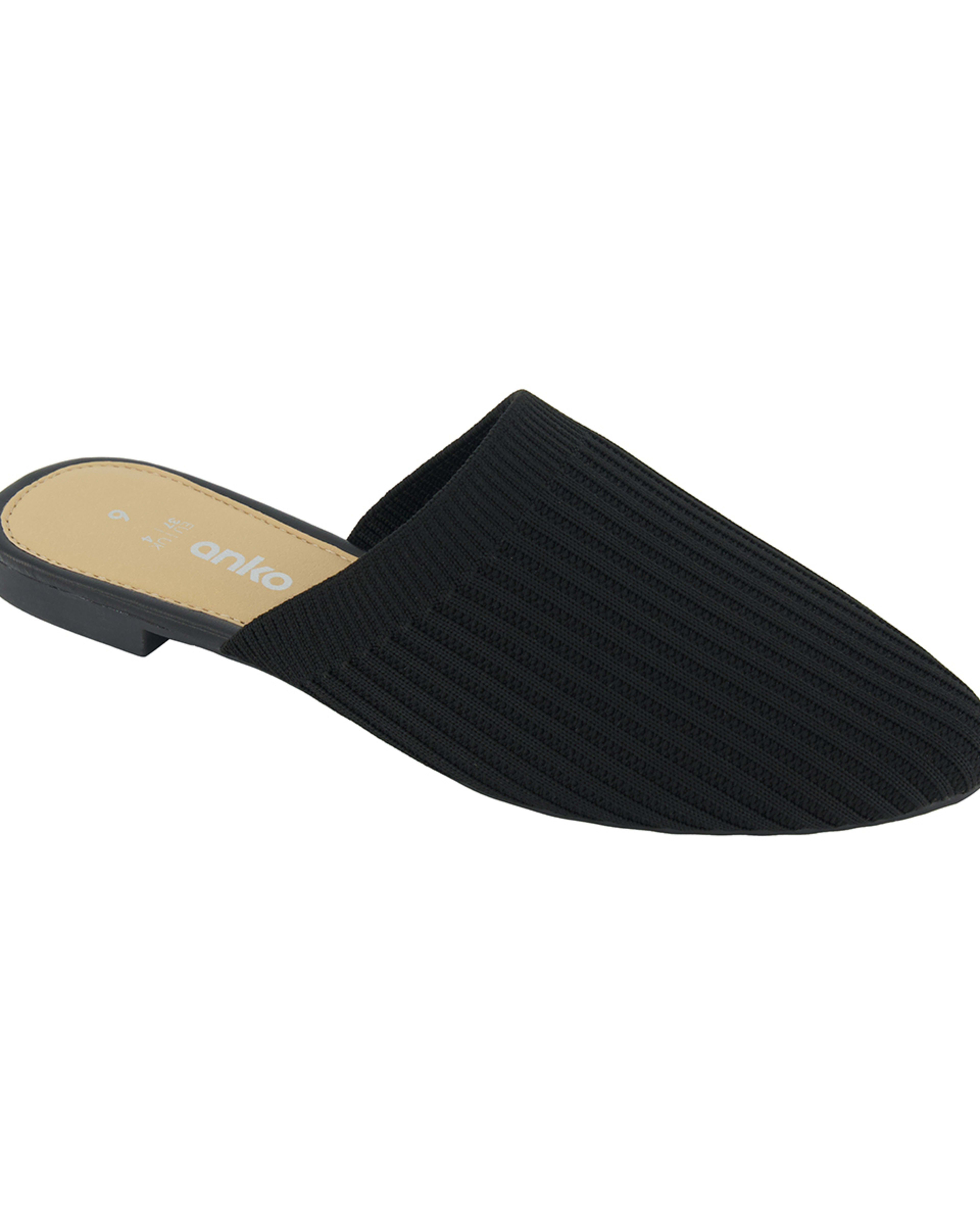 Almond Toe Knit Mules Kmart