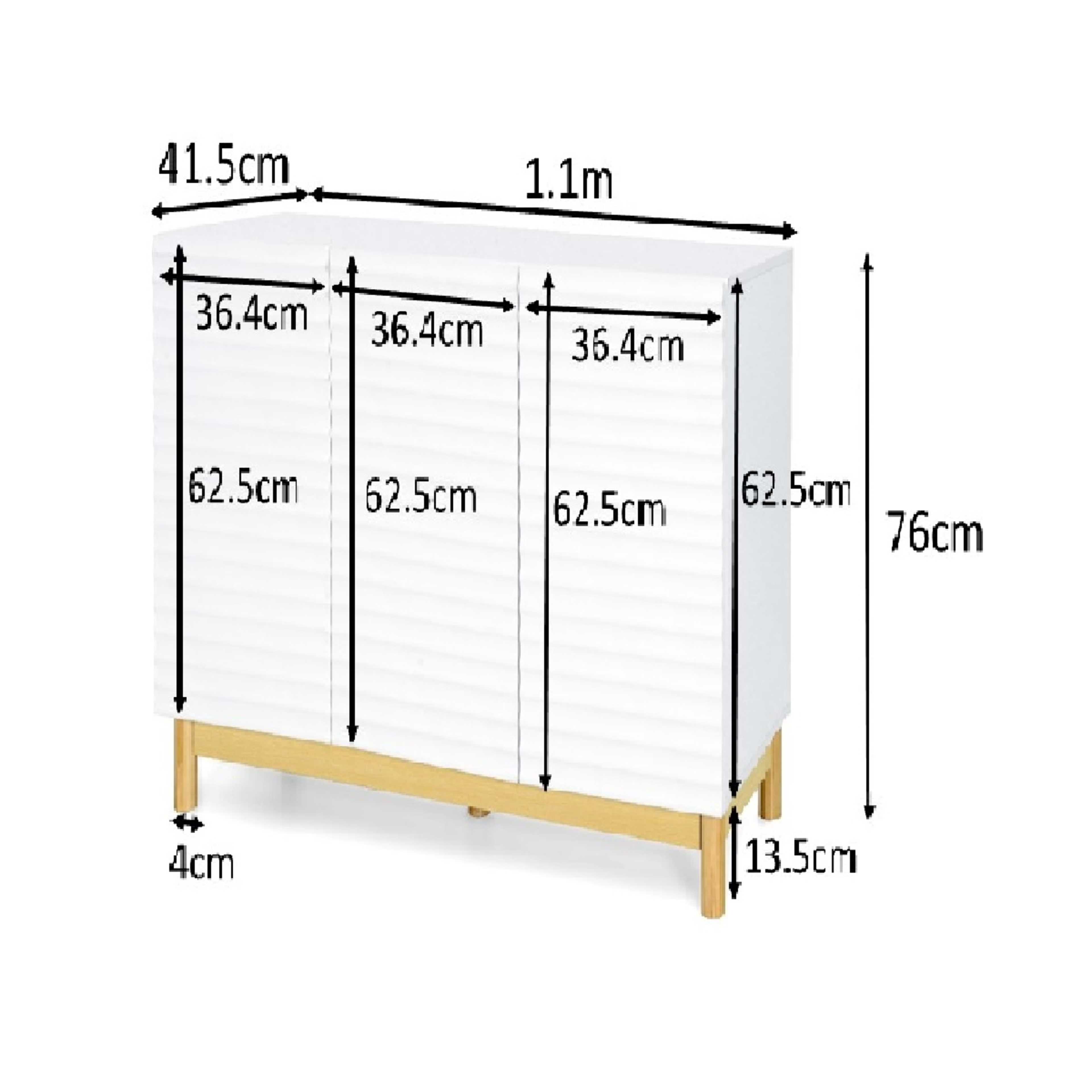 10 Karla Sideboard with Adjustable Shelves, 10 of 10