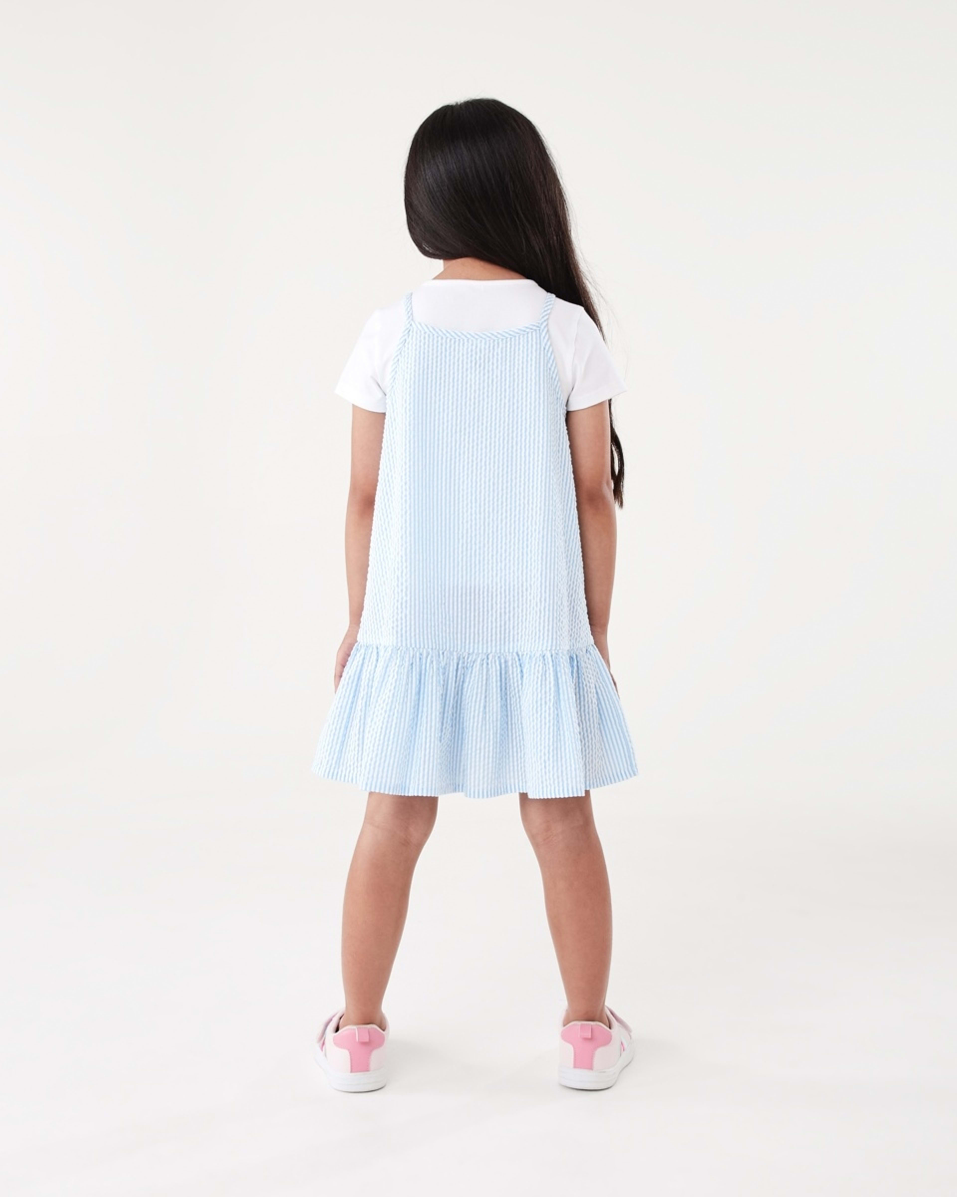 2 2 Piece T-shirt and Dress Set Stripe, 2 of 7